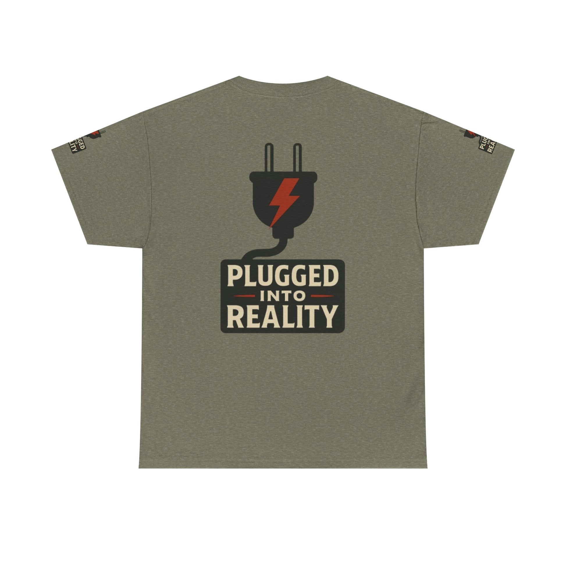 Unplugged Reality Tee - Fun Casual Shirt, Gift for Tech Enthusiasts, Graphic Tee for Friends, Quirky Everyday Wear, Recharge Your Vibe!