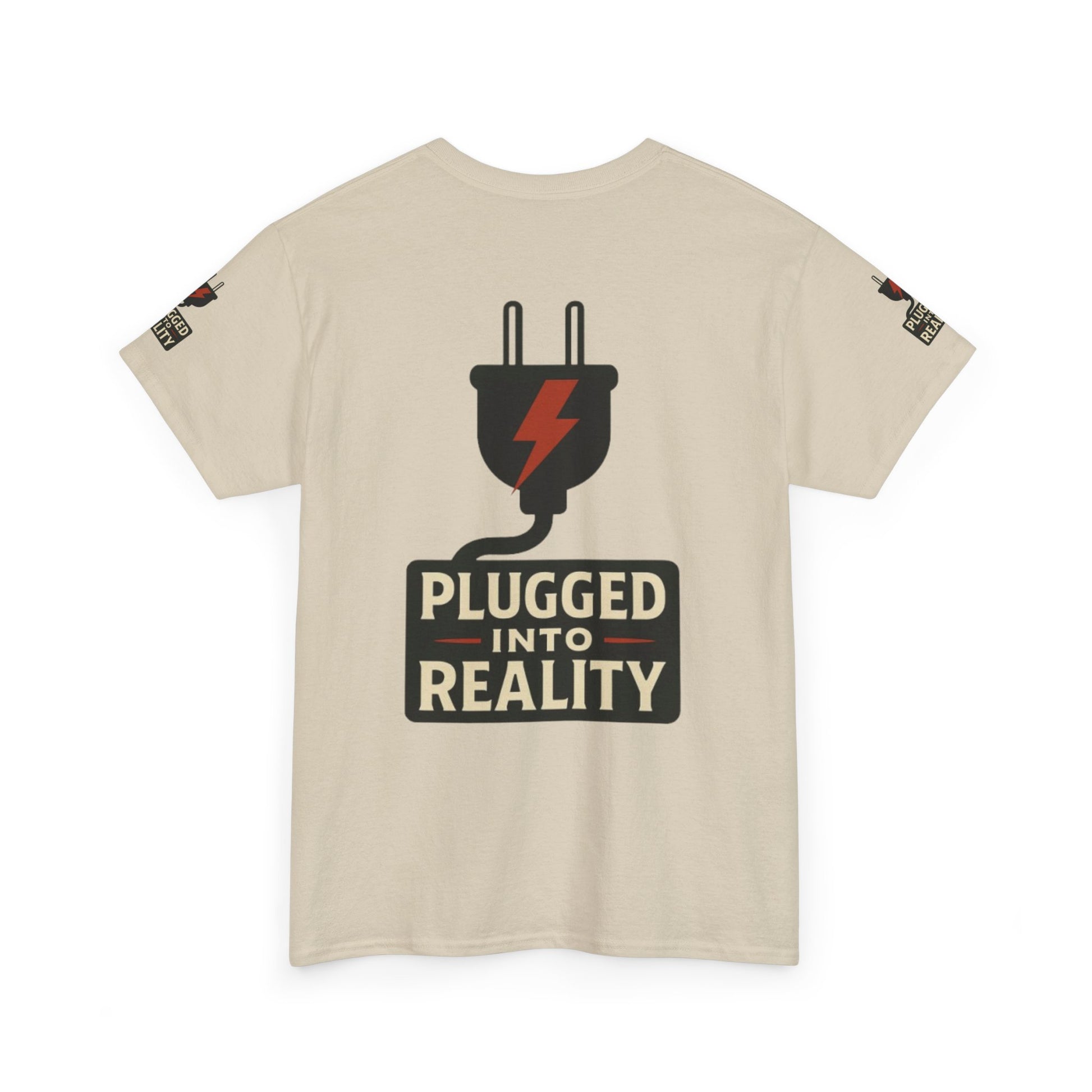 Unplugged Reality Tee - Fun Casual Shirt, Gift for Tech Enthusiasts, Graphic Tee for Friends, Quirky Everyday Wear, Recharge Your Vibe!