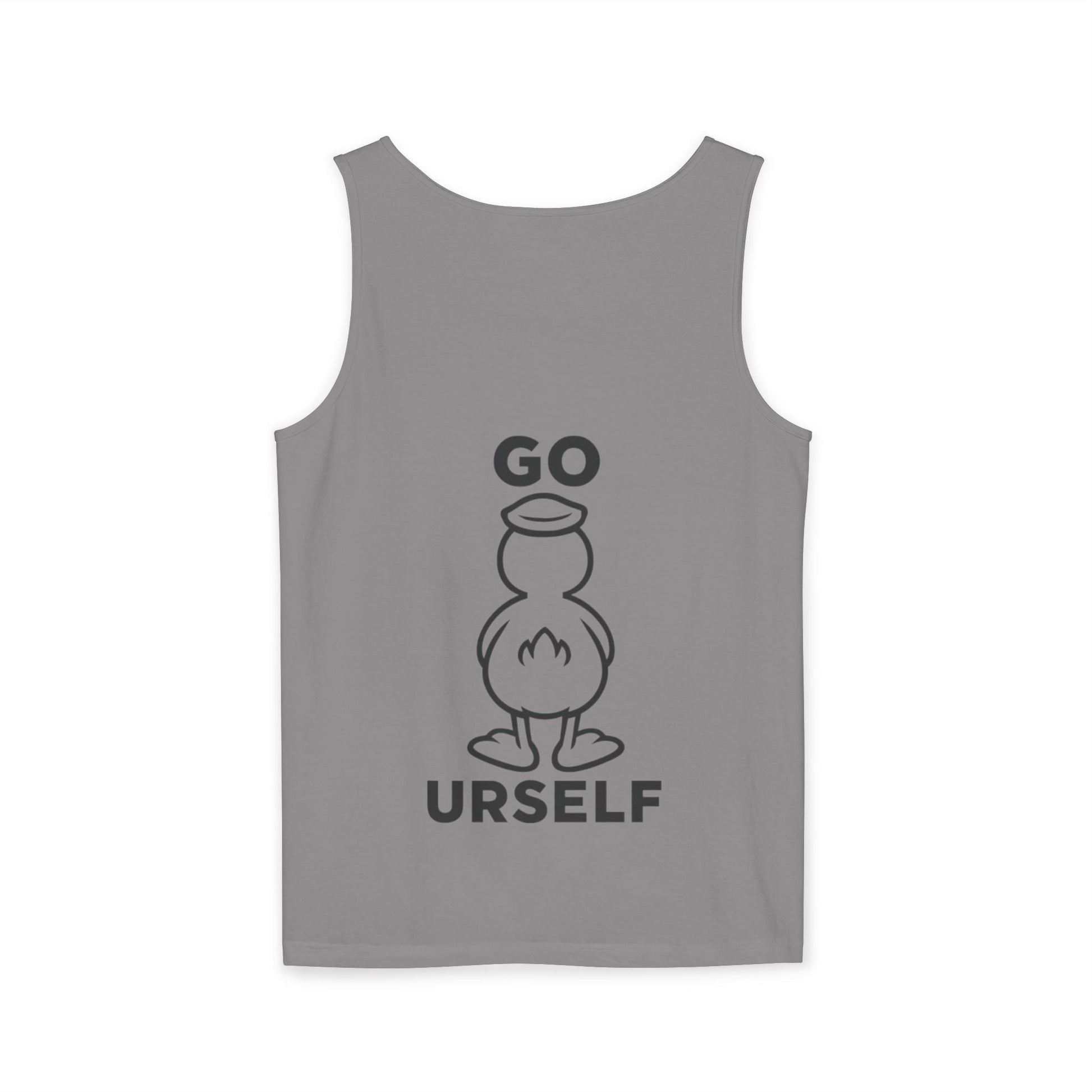 Humorous Unisex Tank Top - "Go Urself" - Perfect for Summer Outings, Gifts, and Casual Wear, Beachwear, Party Attire, Fun Statement Tee