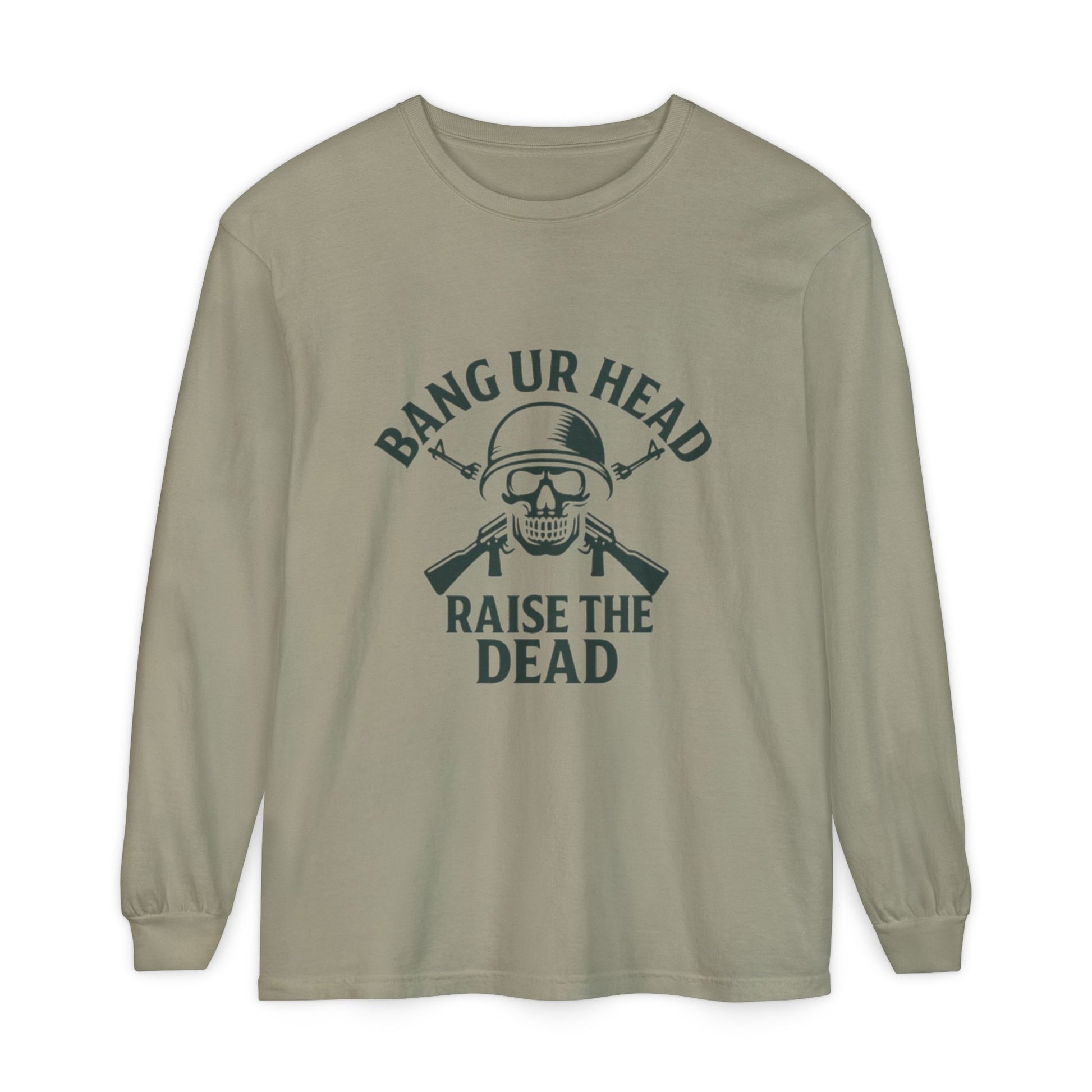Unisex Garment-dyed Long Sleeve T-Shirt