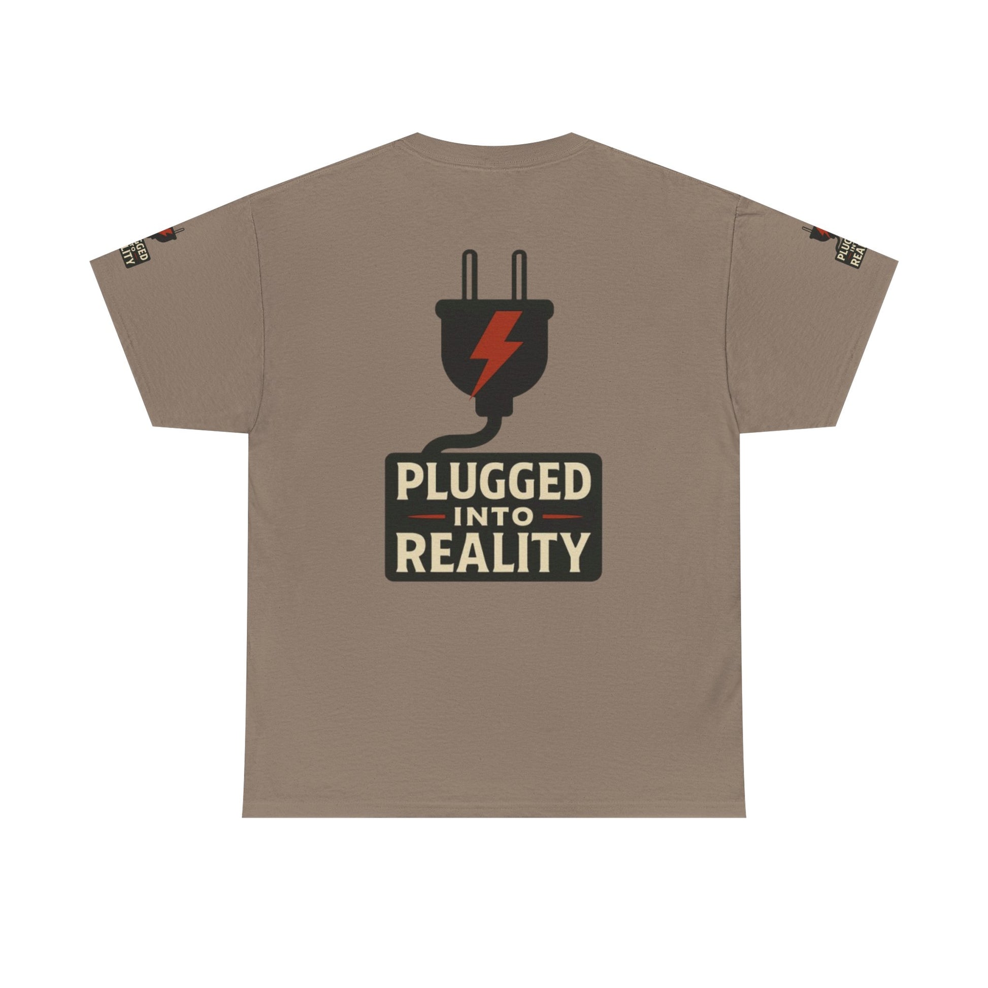 Unplugged Reality Tee - Fun Casual Shirt, Gift for Tech Enthusiasts, Graphic Tee for Friends, Quirky Everyday Wear, Recharge Your Vibe!
