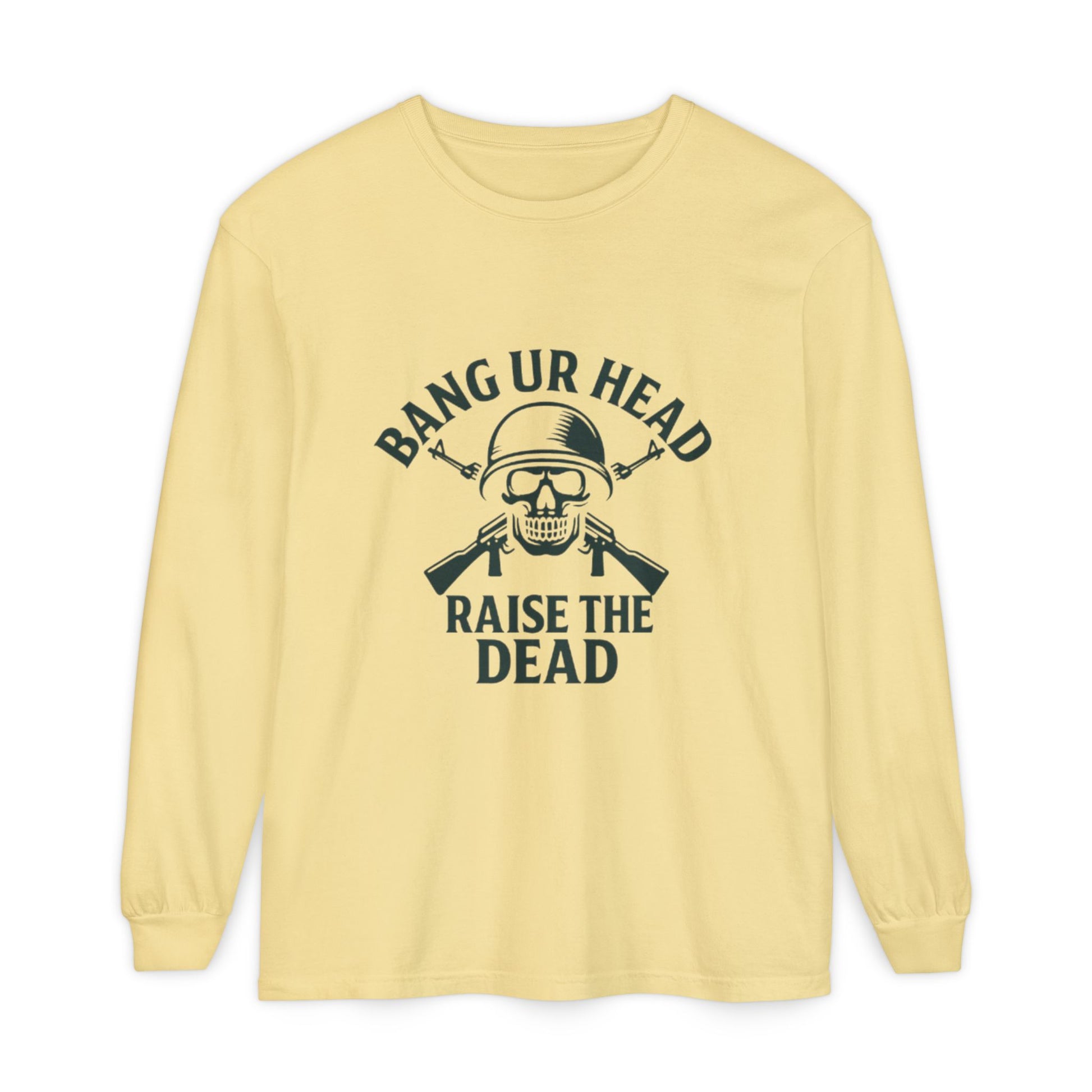Unisex Garment-dyed Long Sleeve T-Shirt