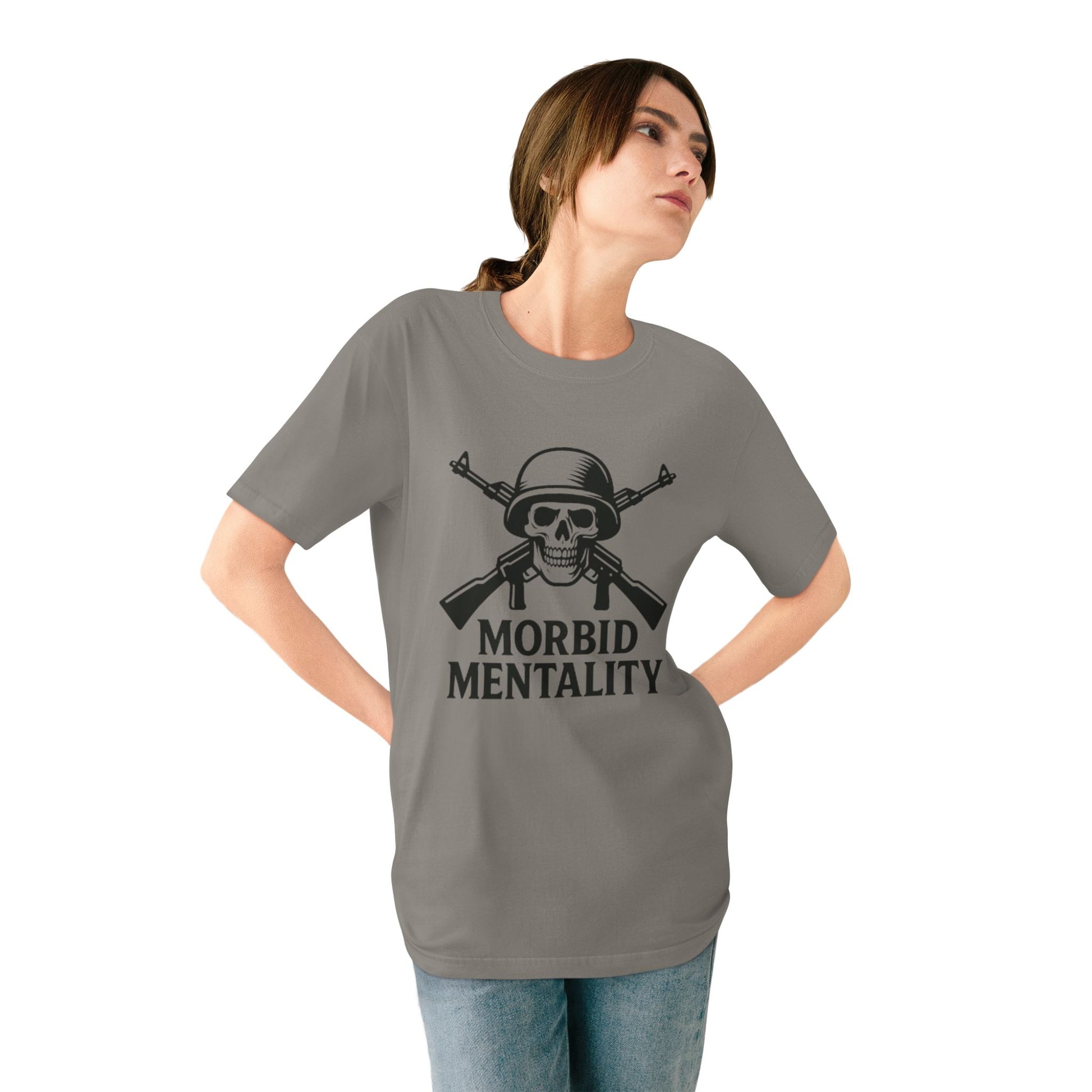 Morbid Mentality T-Shirt | Skull Graphic Tee, Casual Wear, Gift for Halloween, Punk Style, Everyday Comfort