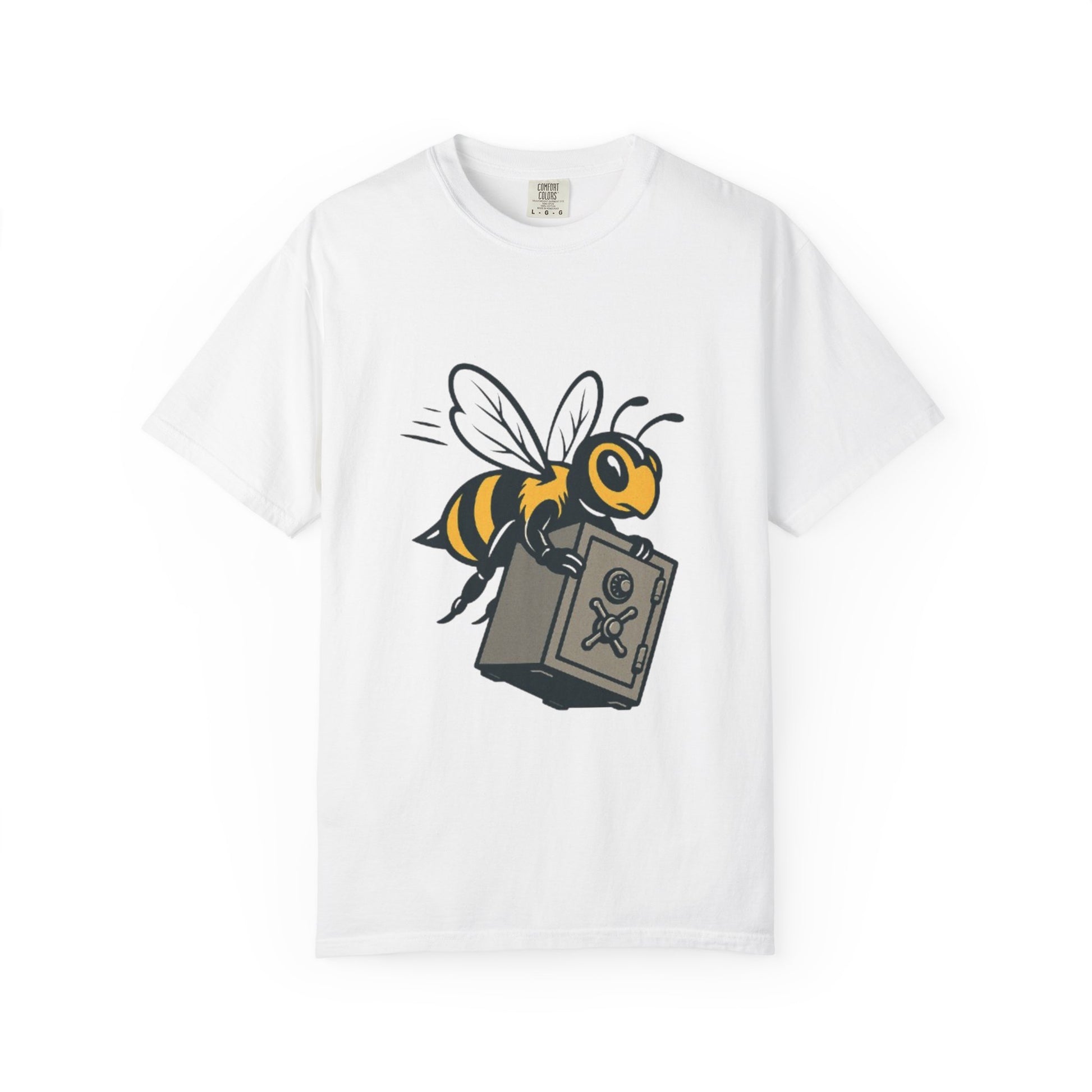Buzzing Bee Graphic Tee, Fun Casual T-Shirt, Unique Gift for Him/Her, Quirky Humor Clothing, Perfect for Birthdays and Bee Lovers