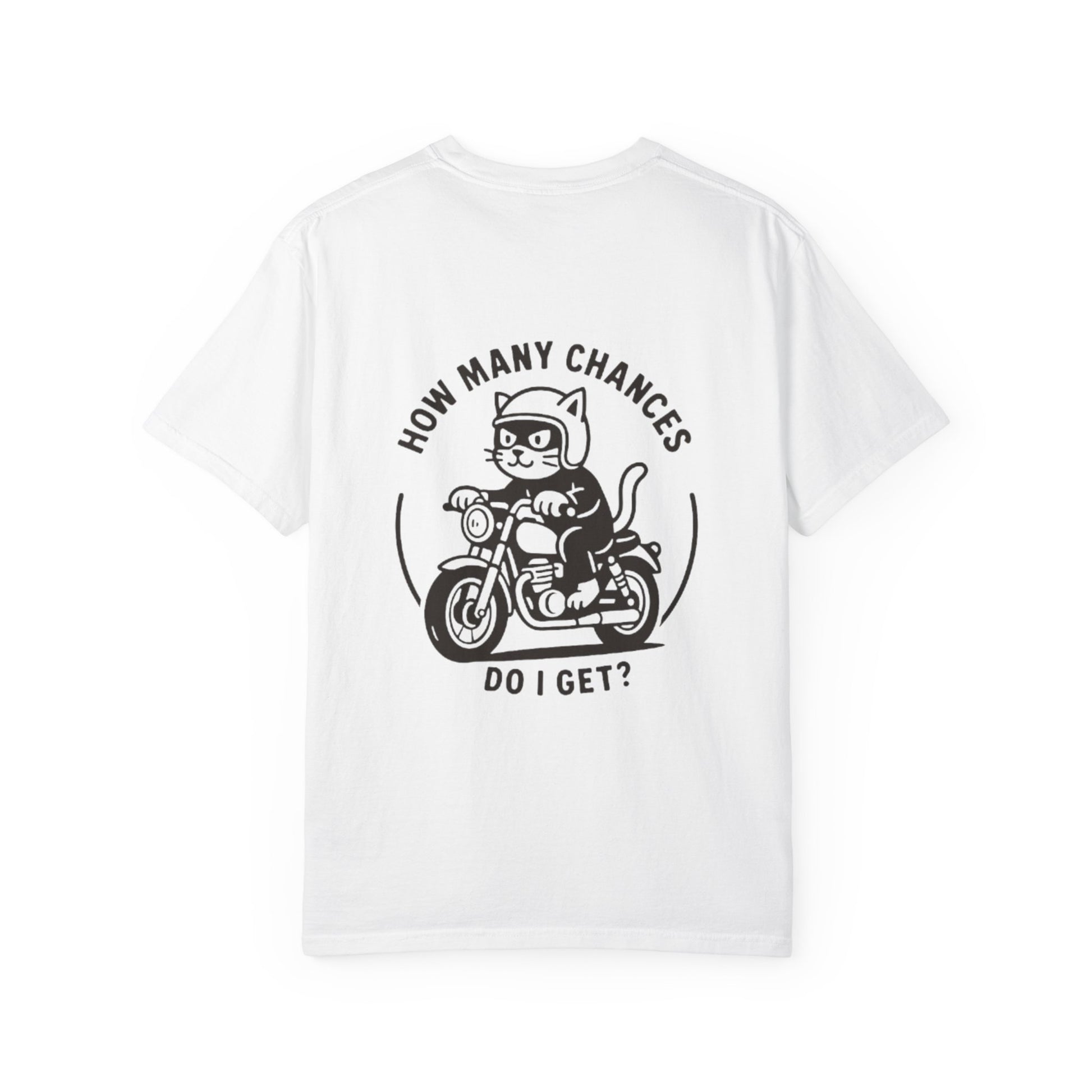 Cool Cat Motorcycle T-Shirt | Funny Graphic Tee for Cat Lovers, Gift for Friends, Casual Wear, Unique Birthday Present, Unisex Style