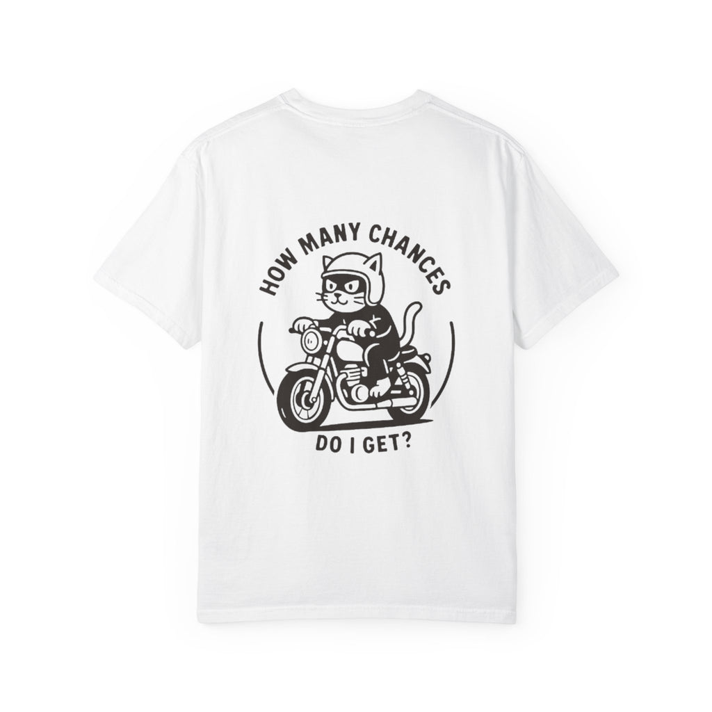 Cool Cat Motorcycle T-Shirt | Funny Graphic Tee for Cat Lovers, Gift for Friends, Casual Wear, Unique Birthday Present, Unisex Style