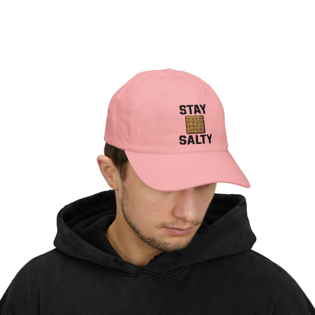 Stylish Dad Cap - Stay Salty Hat for Casual Outings, Beach Days, Father's Day Gift, Summer Accessory, Everyday Wear