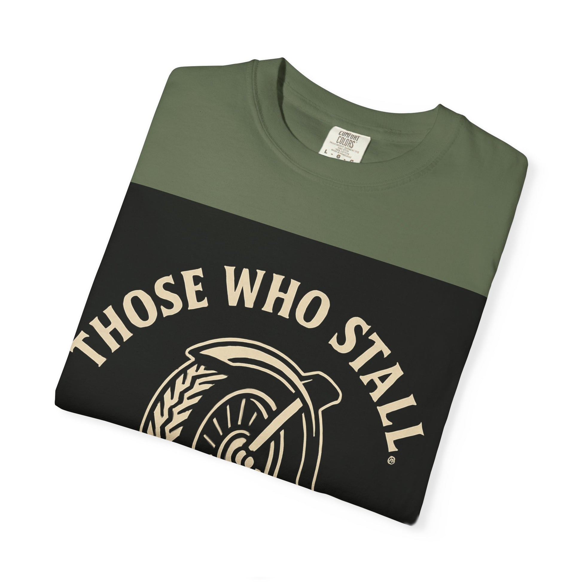 Motivational Garment-Dyed T-shirt for Adventurous Spirits - Unique Gift for Enthusiasts, Casual Wear, Unisex Fashion, Everyday Comfort