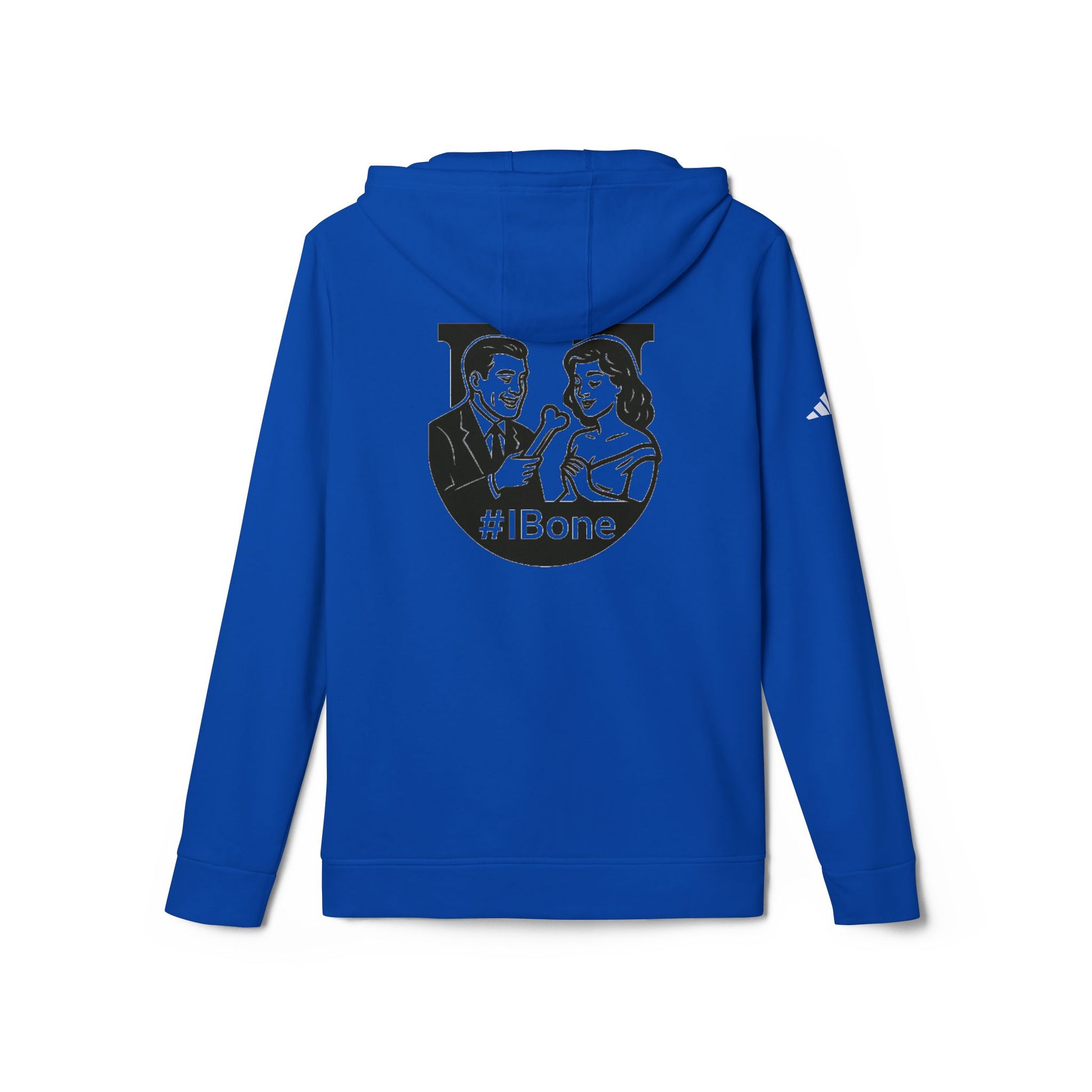 Unisex Fleece Hoodie with #IBone Graphic, Cozy Casual Wear for Everyday, Gift for Friends, Perfect for Events, Sportswear