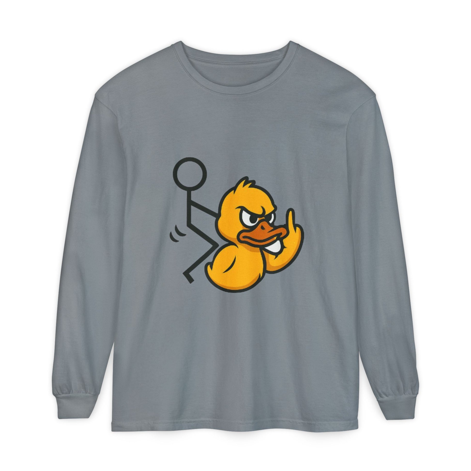 Unisex Garment-dyed Long Sleeve T-Shirt