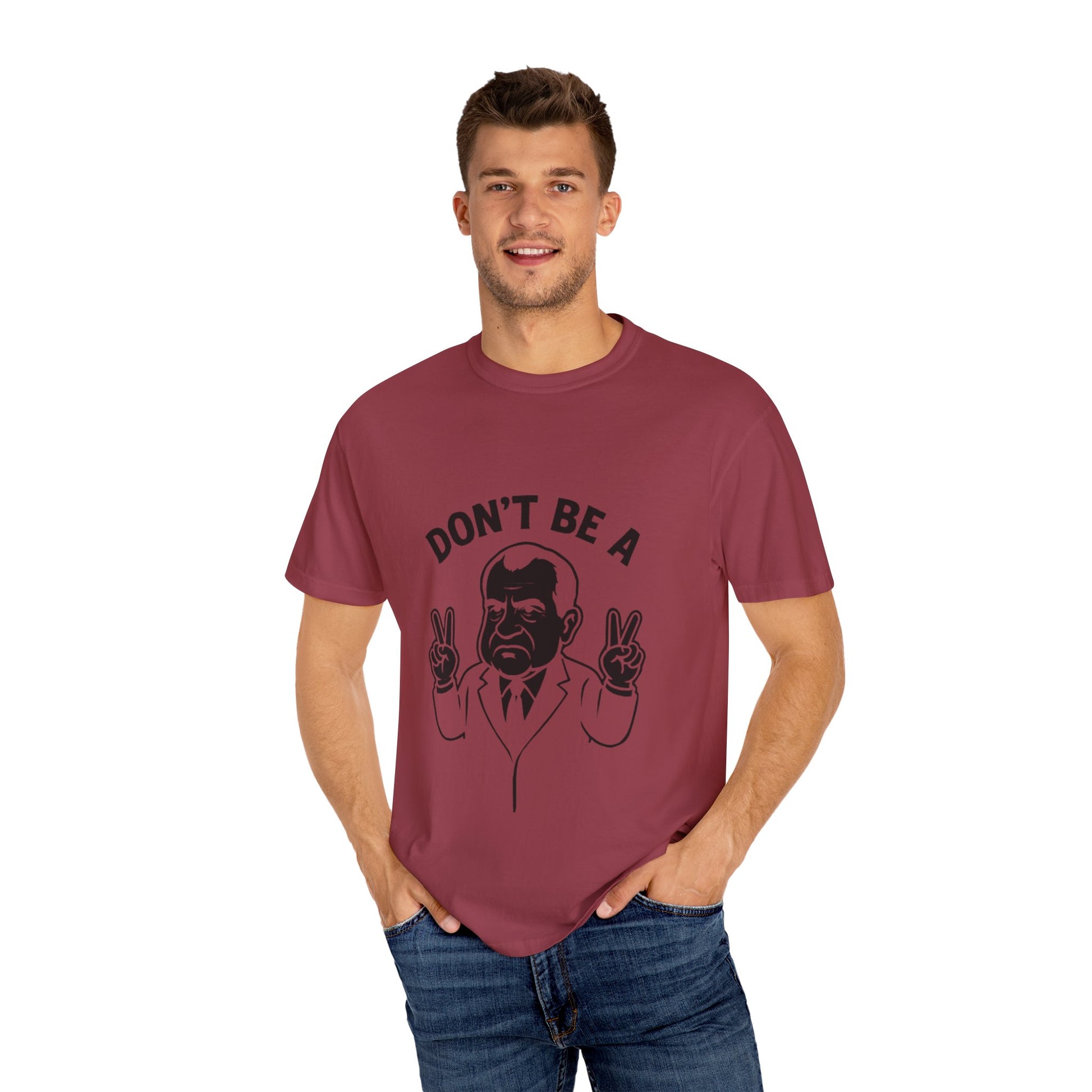 Humorous Unisex T-Shirt - Don't Be a Nixon, Political Satire Tee, Gift for Activists, Casual Wear, Vintage Style