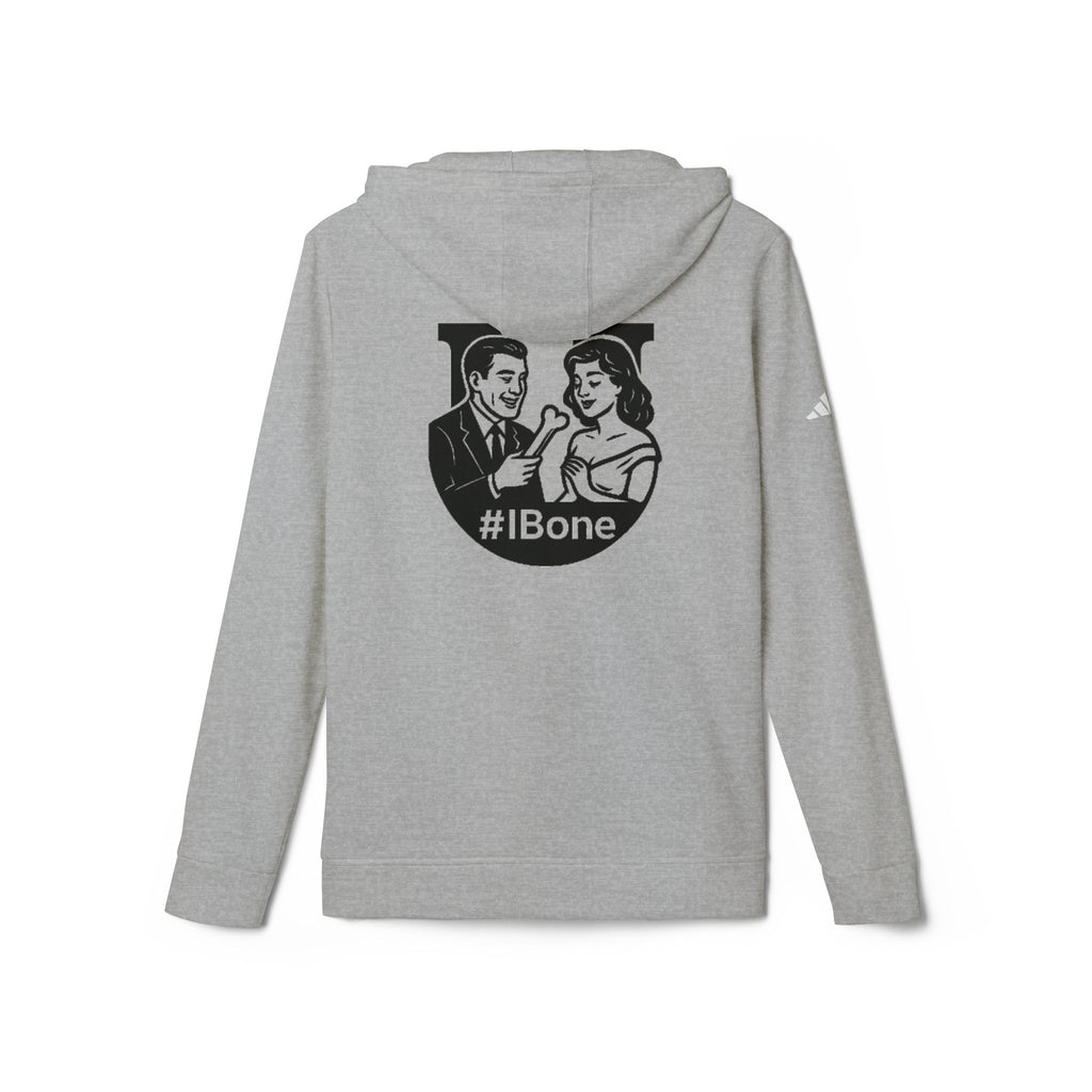 Unisex Fleece Hoodie with #IBone Graphic, Cozy Casual Wear for Everyday, Gift for Friends, Perfect for Events, Sportswear