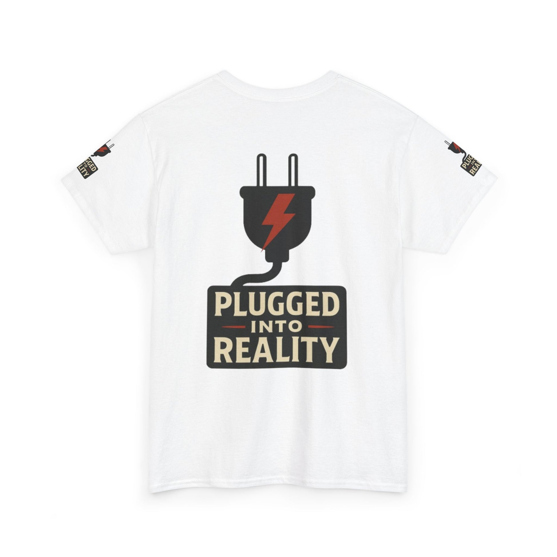 Unplugged Reality Tee - Fun Casual Shirt, Gift for Tech Enthusiasts, Graphic Tee for Friends, Quirky Everyday Wear, Recharge Your Vibe!