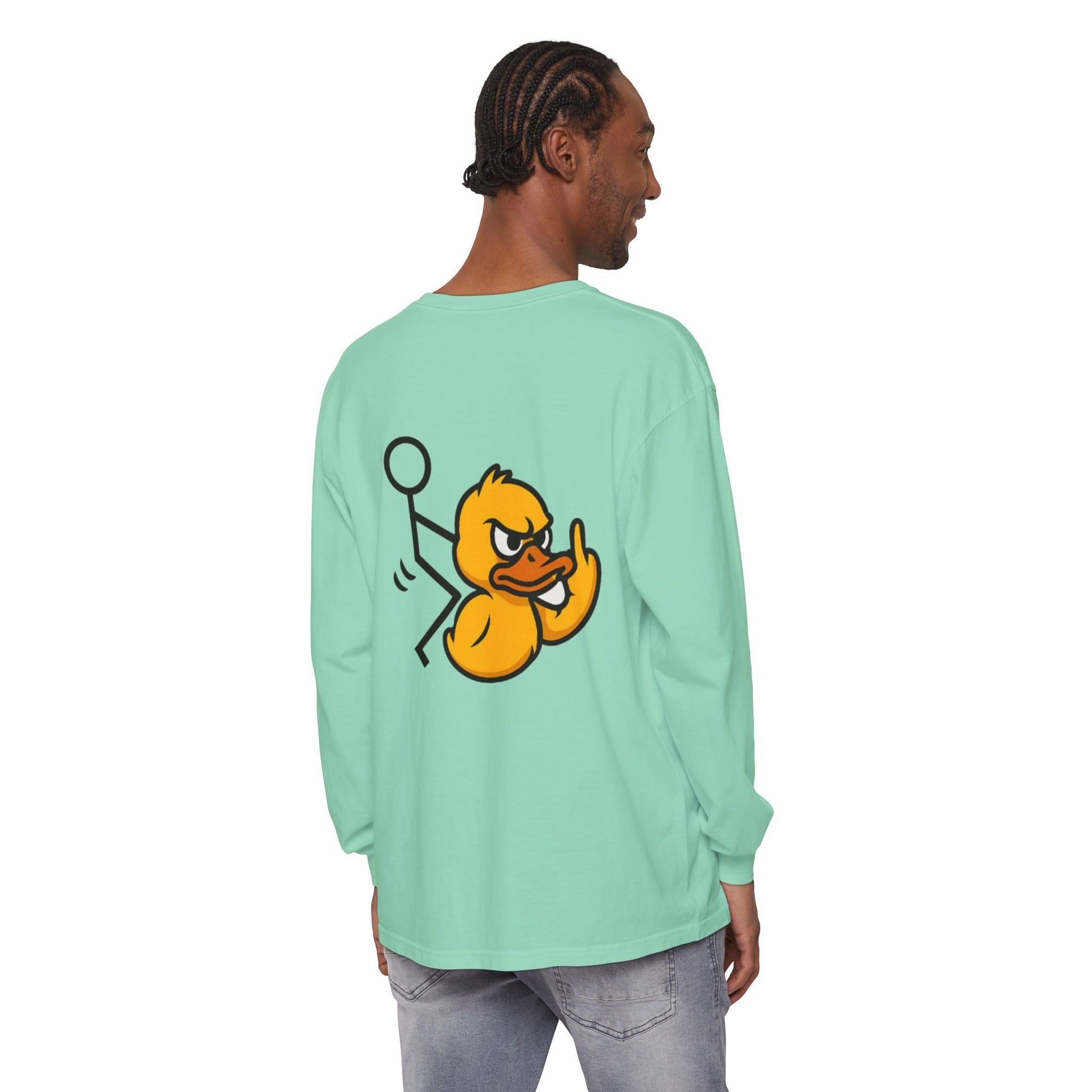 Unisex Garment-dyed Long Sleeve T-Shirt