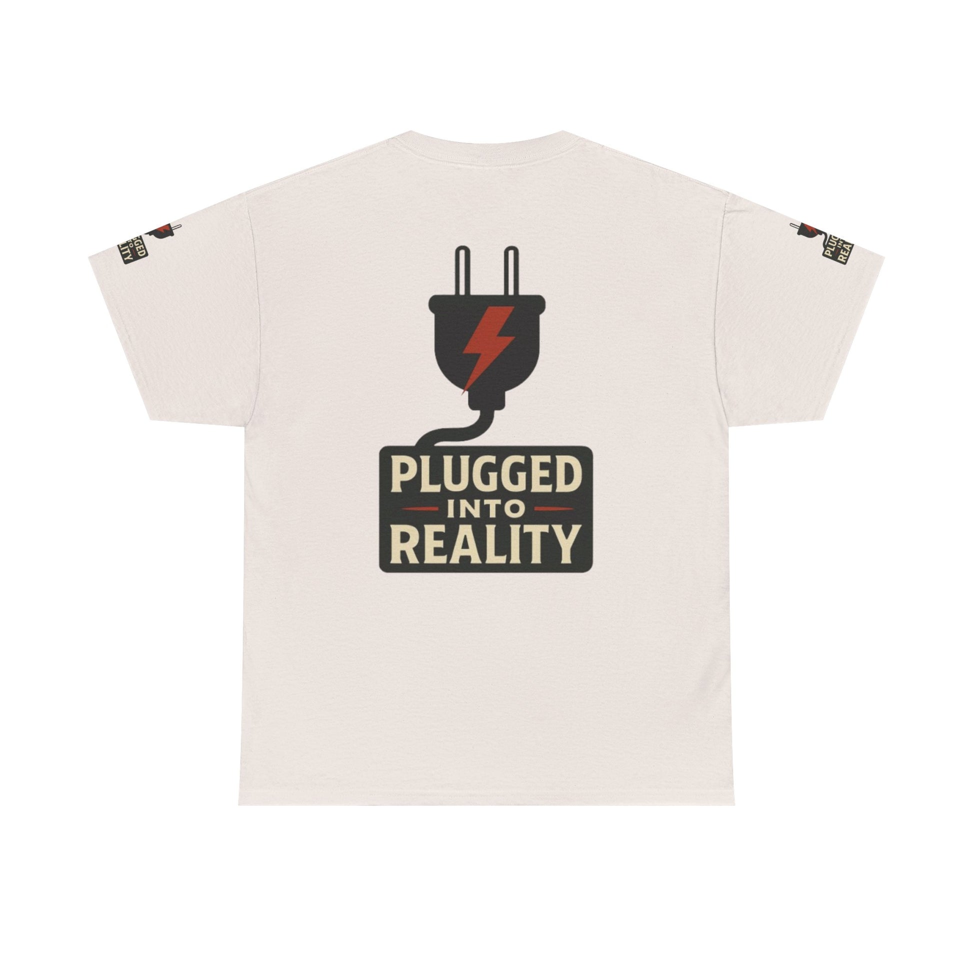 Unplugged Reality Tee - Fun Casual Shirt, Gift for Tech Enthusiasts, Graphic Tee for Friends, Quirky Everyday Wear, Recharge Your Vibe!