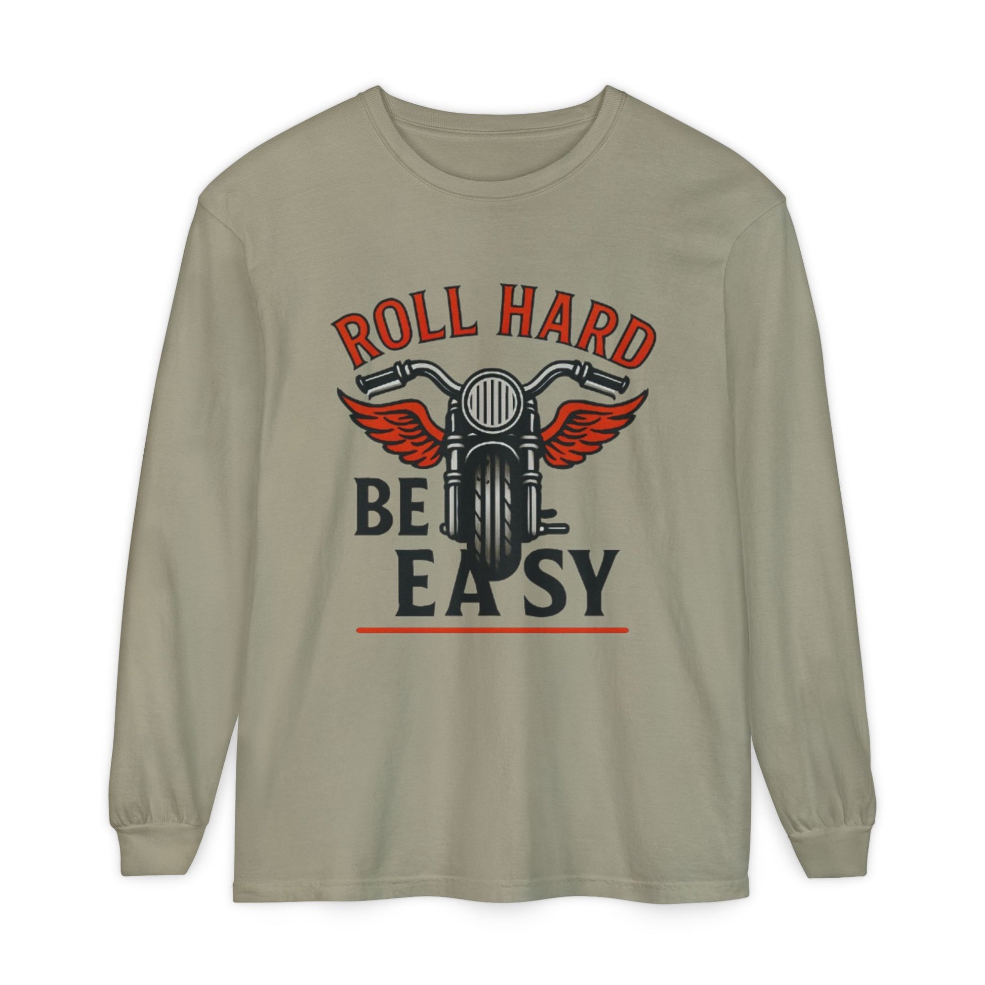 Unisex Garment-dyed Long Sleeve T-Shirt