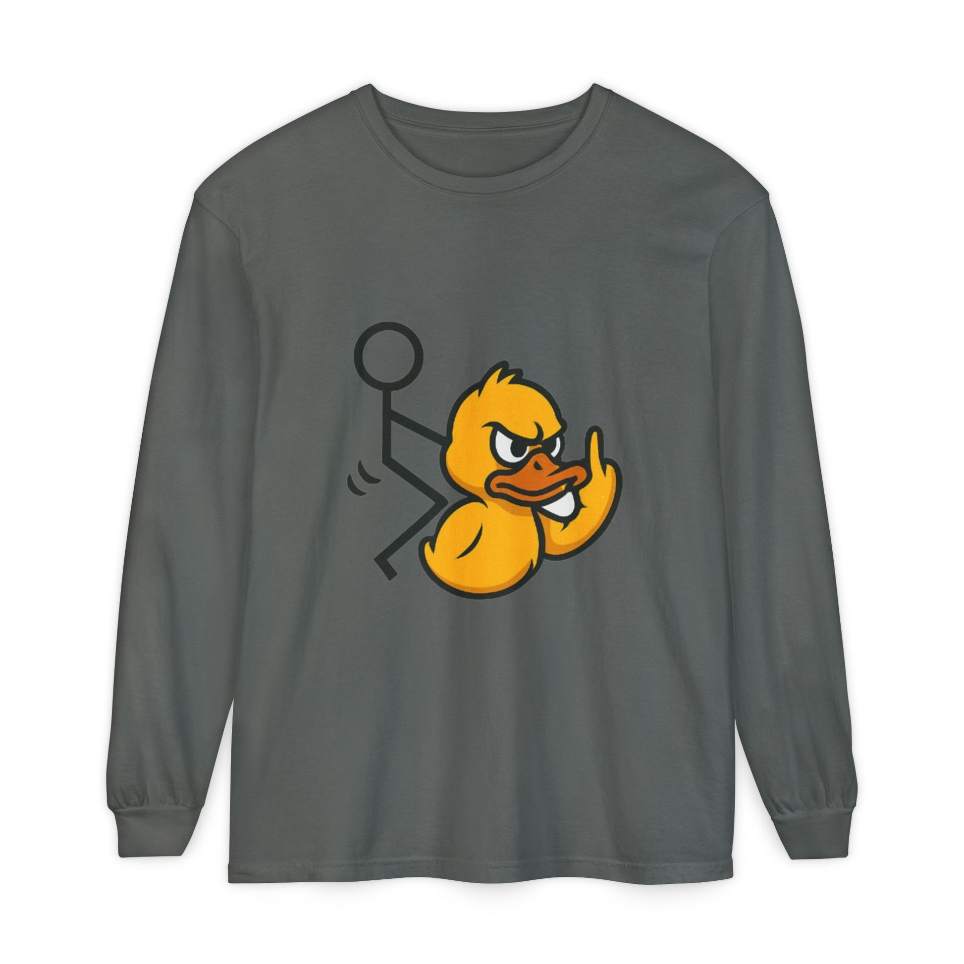 Unisex Garment-dyed Long Sleeve T-Shirt