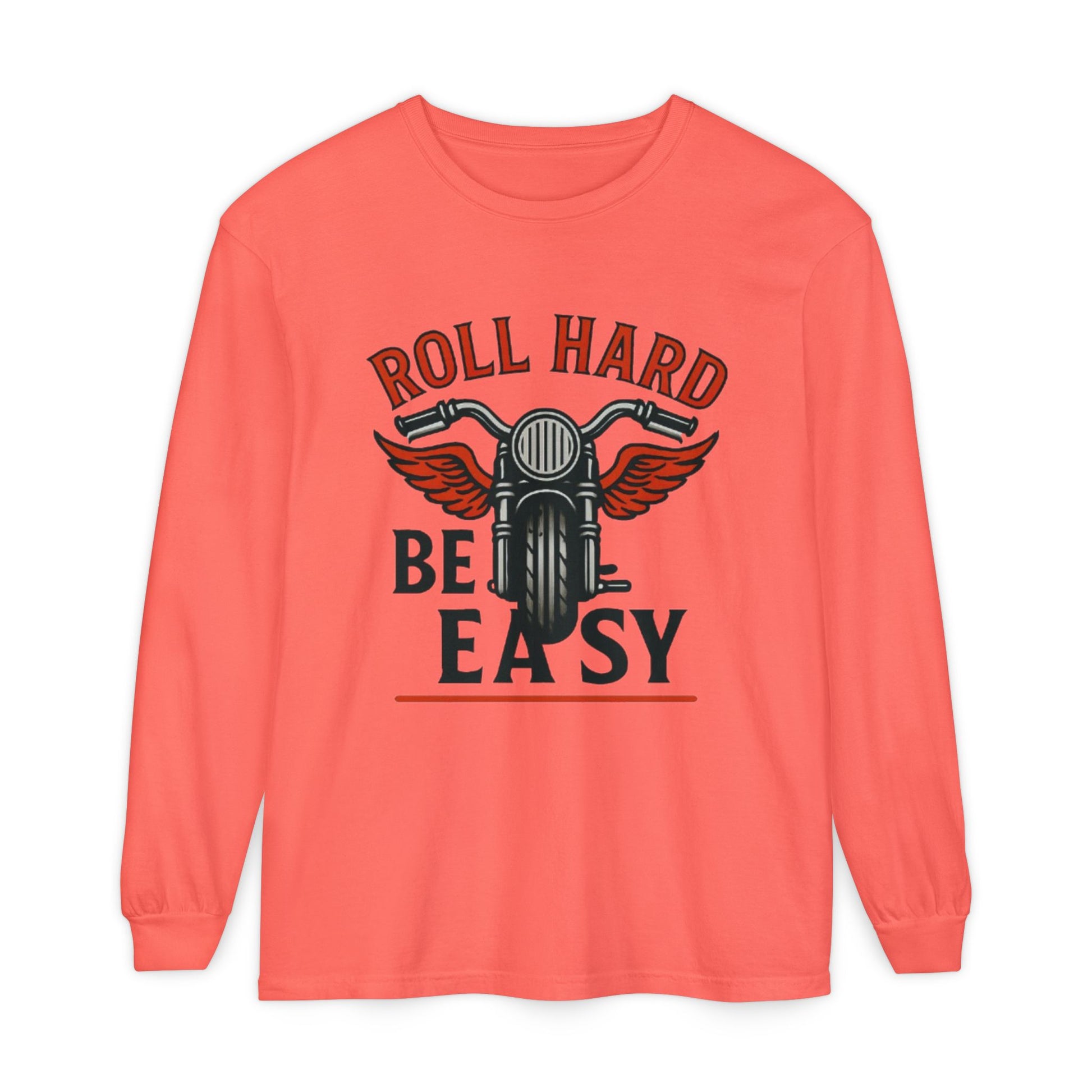 Unisex Garment-dyed Long Sleeve T-Shirt