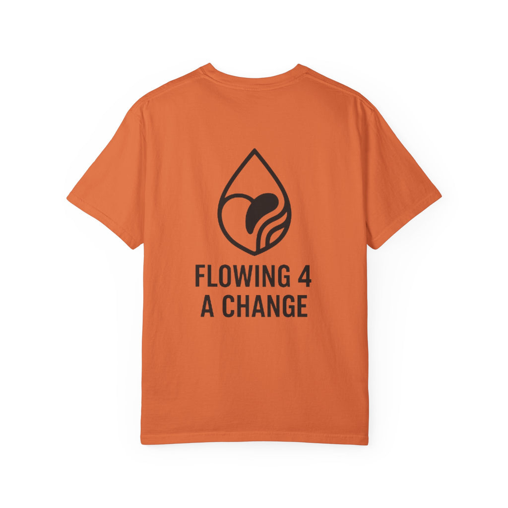 T-Shirt adapt fast, stay human Unisex Garment-Dyed