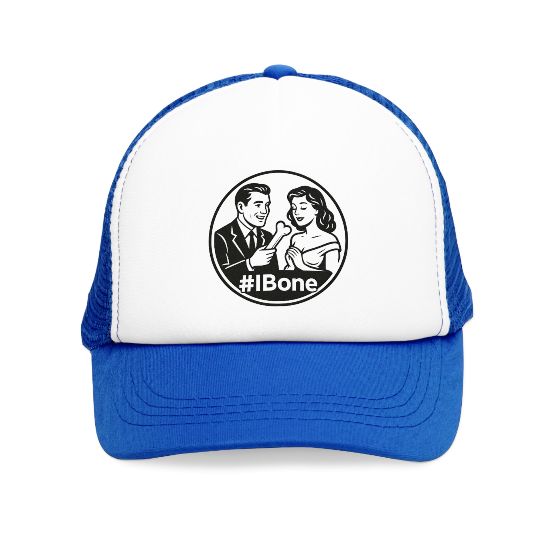 Humorous Mesh Cap with #IBone Design, Funny Hat for Couples, Perfect Gift for Anniversaries, Weddings, Engagements, and Parties