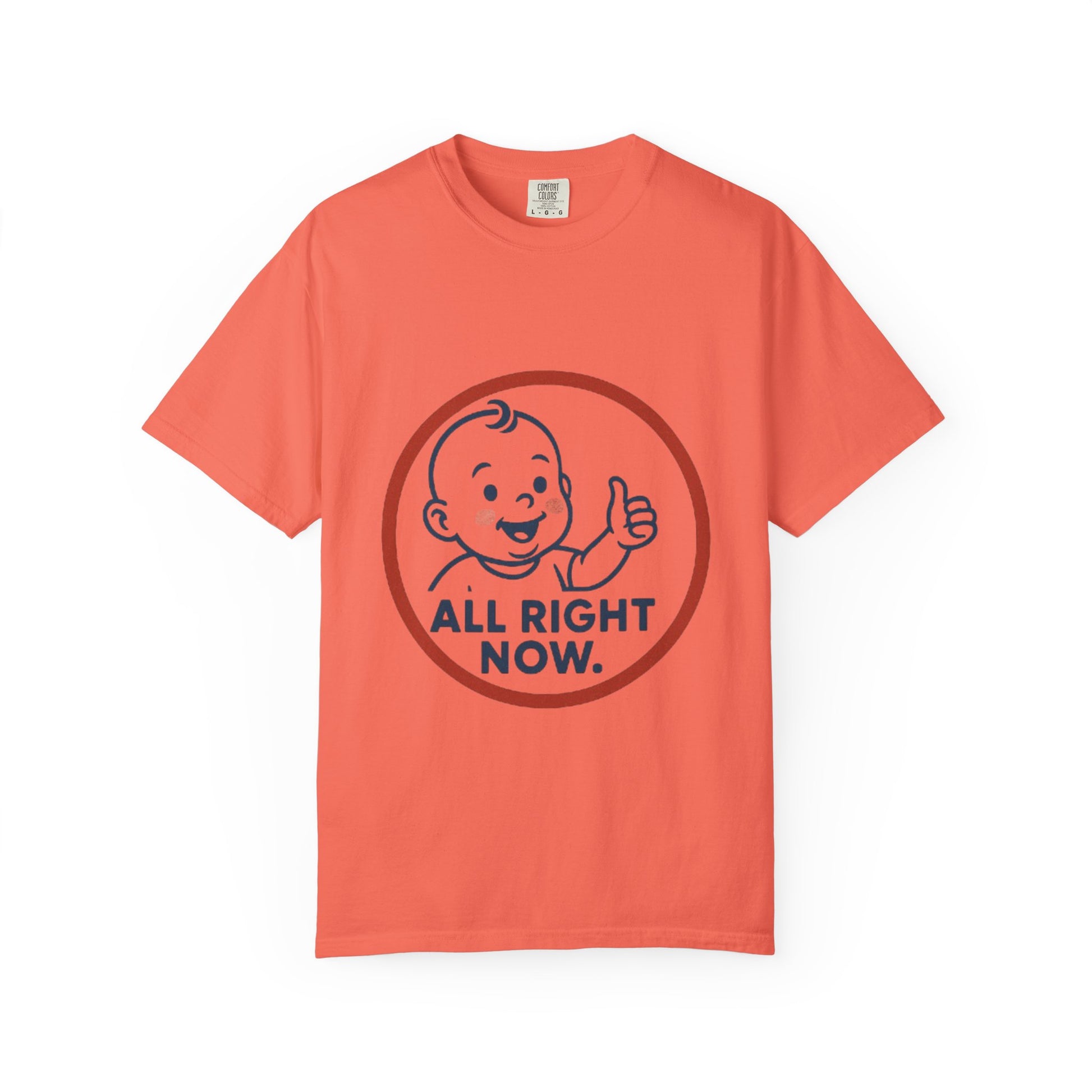 Cheerful Baby Graphic T-Shirt, Funny Quote Tee, Casual Wear, Gift for New Parents, Baby Shower Present, Everyday Comfort