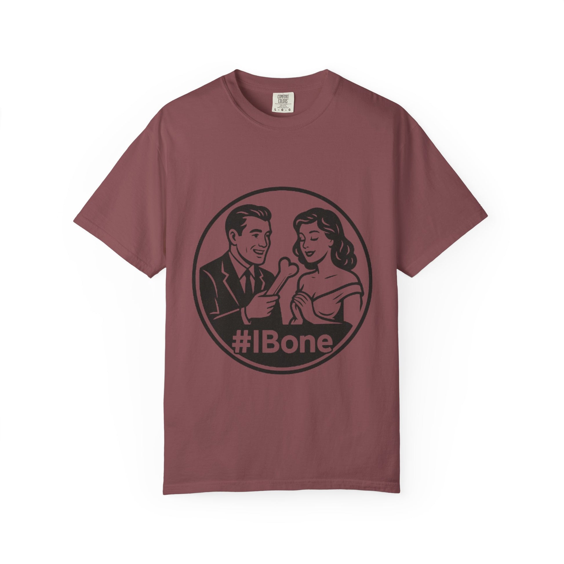 Playful Unisex T-Shirt: #IBone Design, Cute Couple Humor Tee, Gift for Couples, Funny Graphic Shirt, Casual Wear