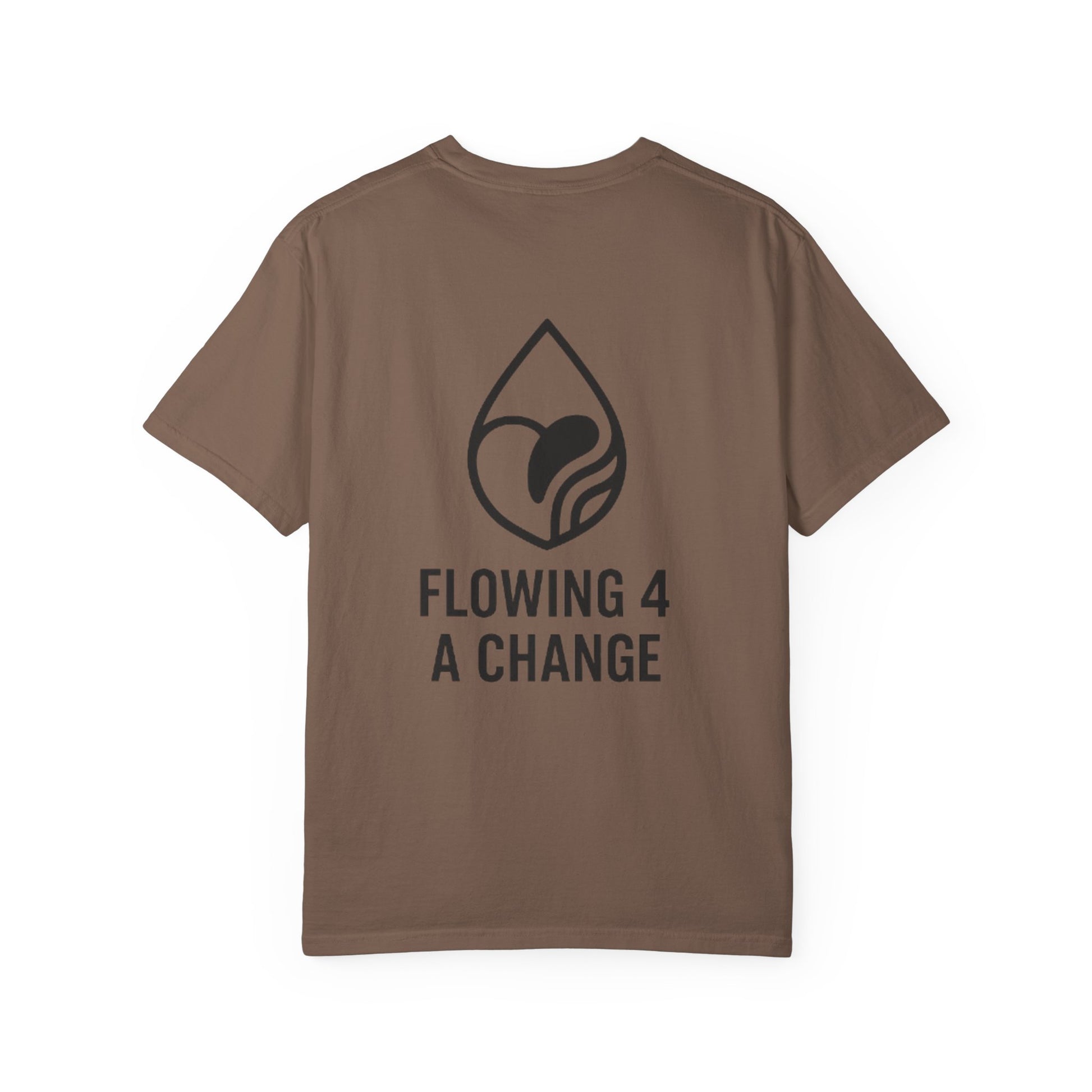 T-Shirt adapt fast, stay human Unisex Garment-Dyed