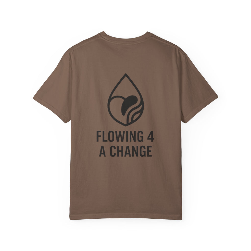 T-Shirt adapt fast, stay human Unisex Garment-Dyed