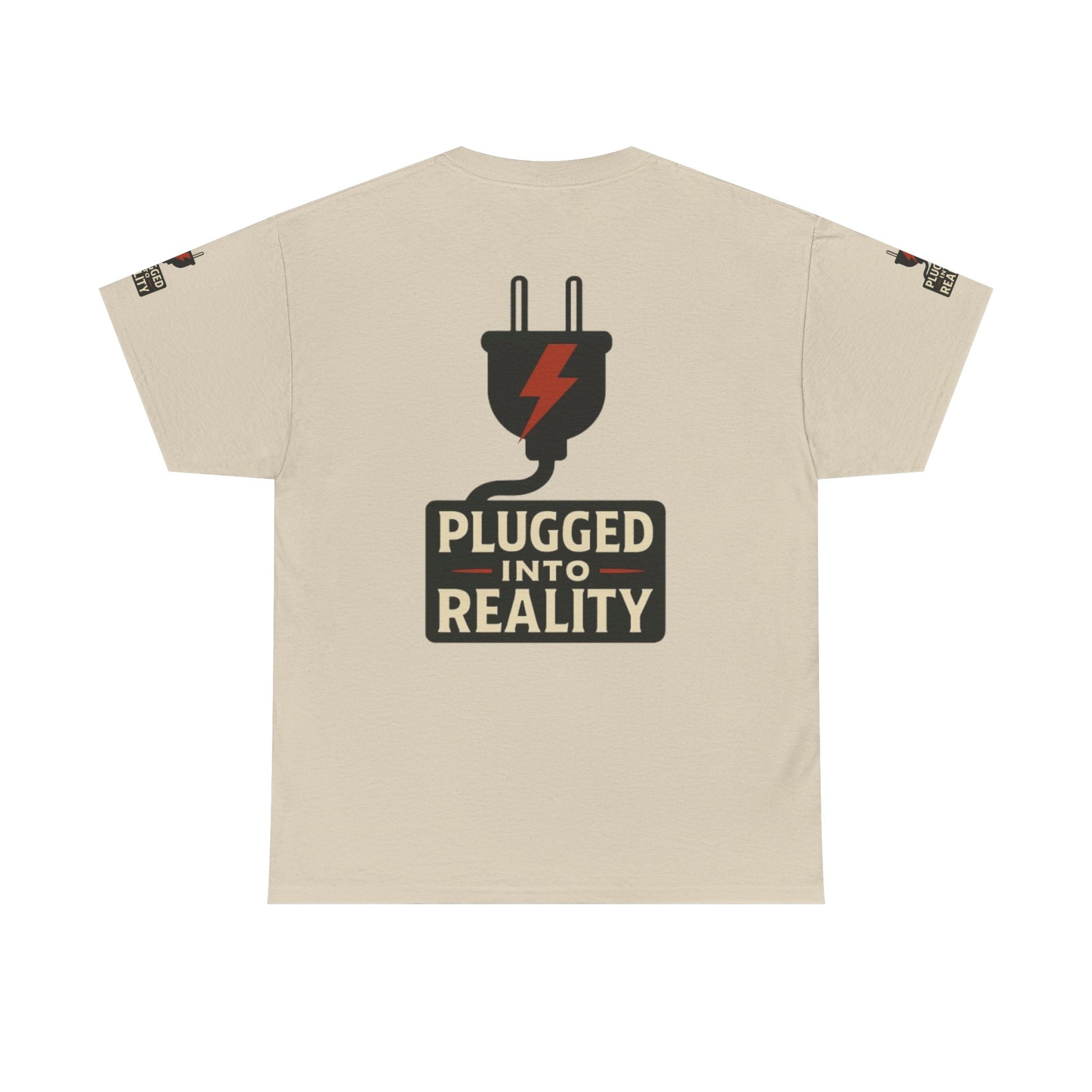 Unplugged Reality Tee - Fun Casual Shirt, Gift for Tech Enthusiasts, Graphic Tee for Friends, Quirky Everyday Wear, Recharge Your Vibe!