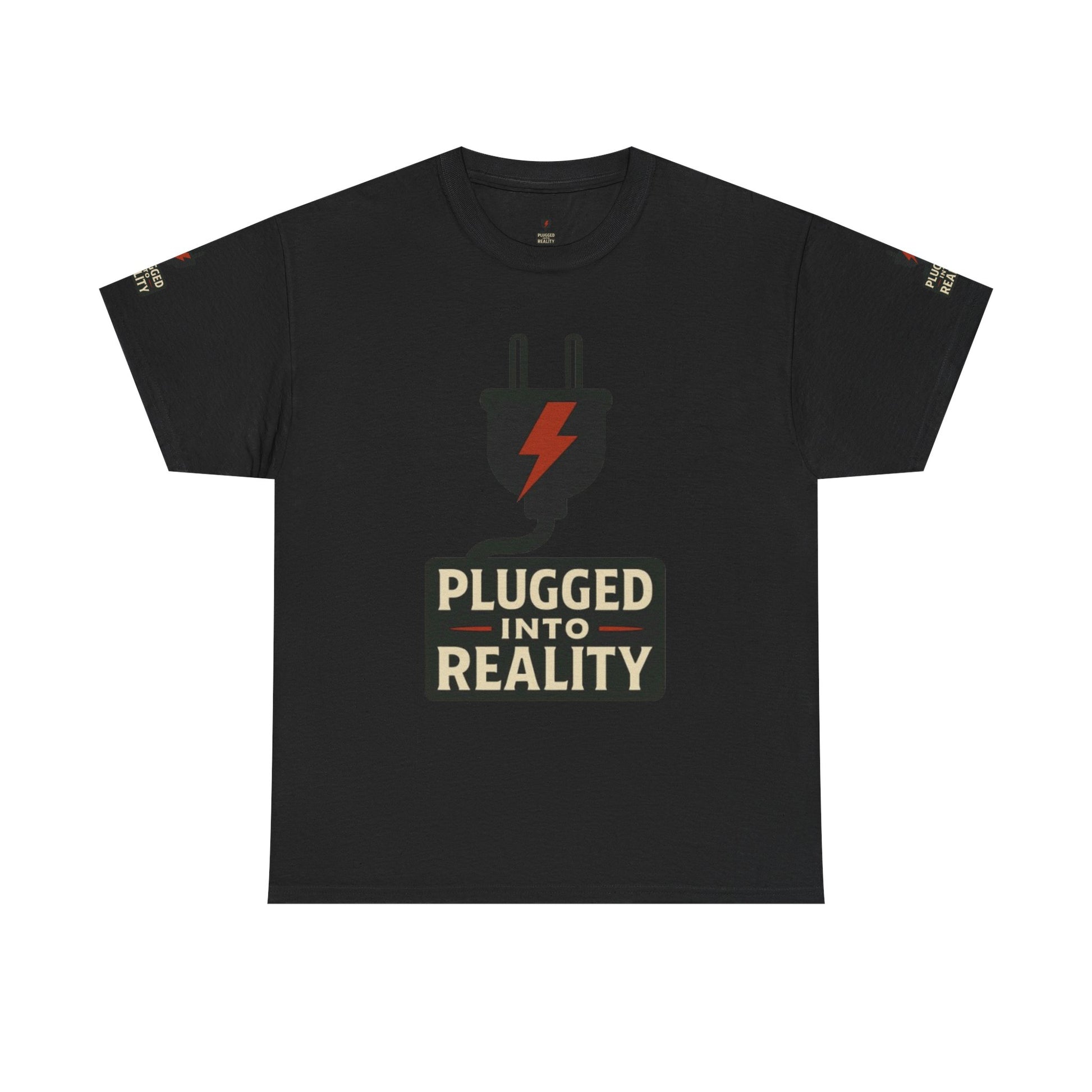 Unplugged Reality Tee - Fun Casual Shirt, Gift for Tech Enthusiasts, Graphic Tee for Friends, Quirky Everyday Wear, Recharge Your Vibe!