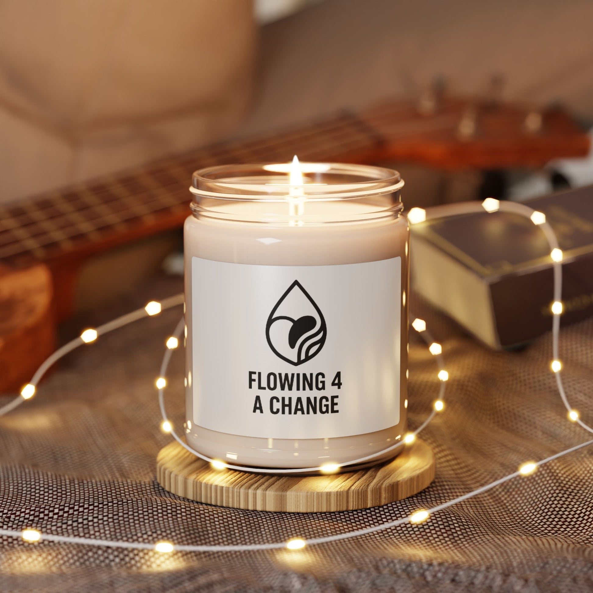 Motivational Scented Soy Candle, Mindfulness Gift, Relaxation Decor, Organic Aromatherapy, Home Fragrance