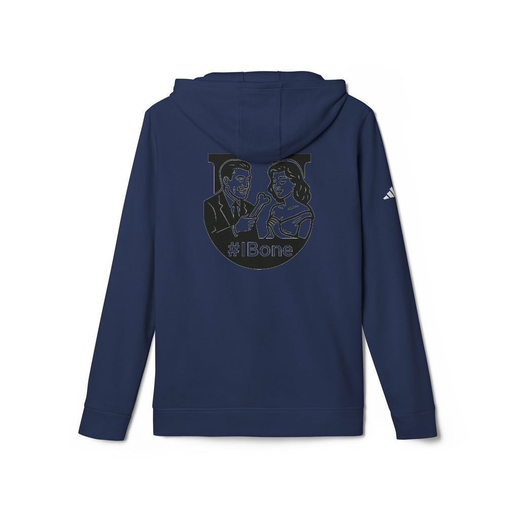 Unisex Fleece Hoodie with #IBone Graphic, Cozy Casual Wear for Everyday, Gift for Friends, Perfect for Events, Sportswear