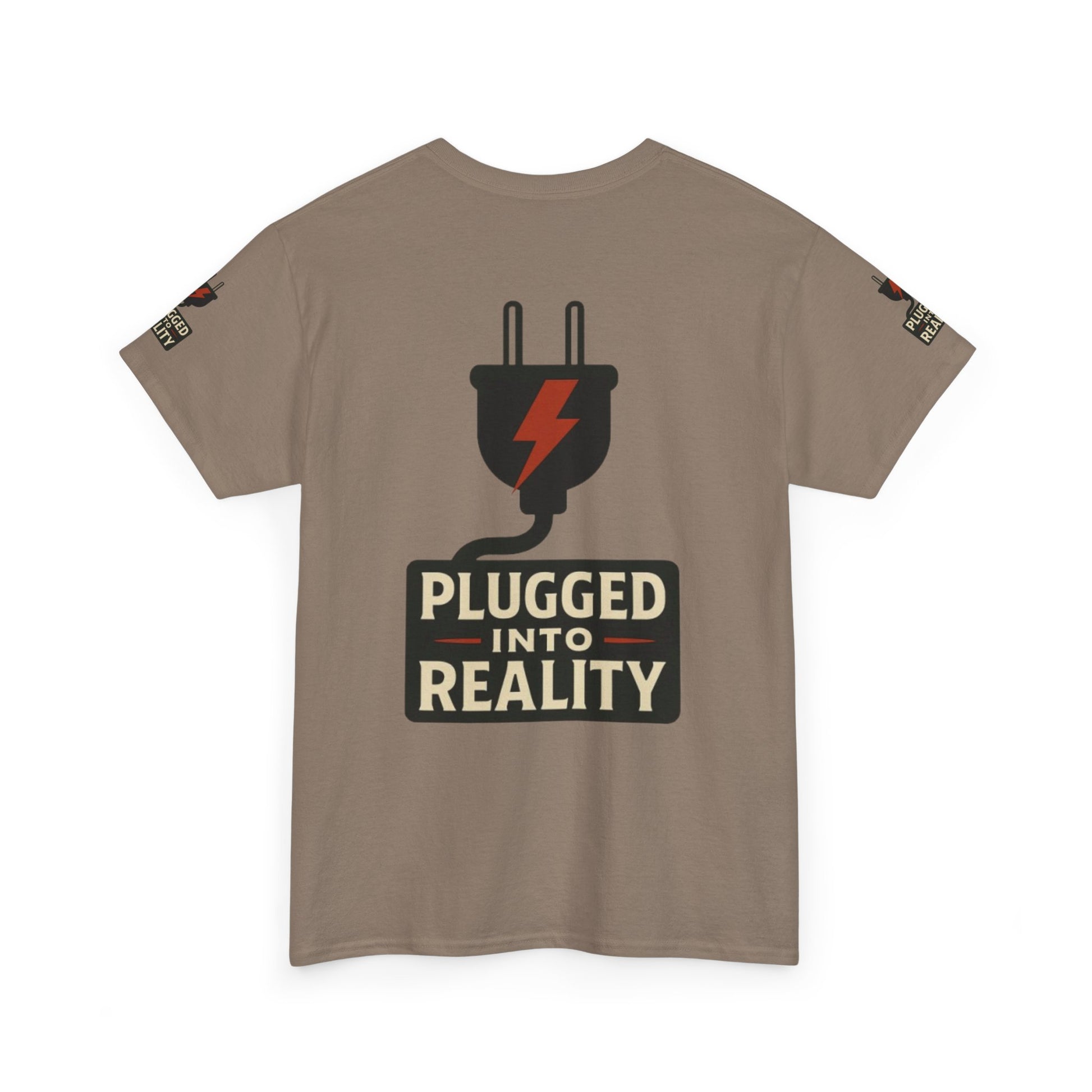 Unplugged Reality Tee - Fun Casual Shirt, Gift for Tech Enthusiasts, Graphic Tee for Friends, Quirky Everyday Wear, Recharge Your Vibe!