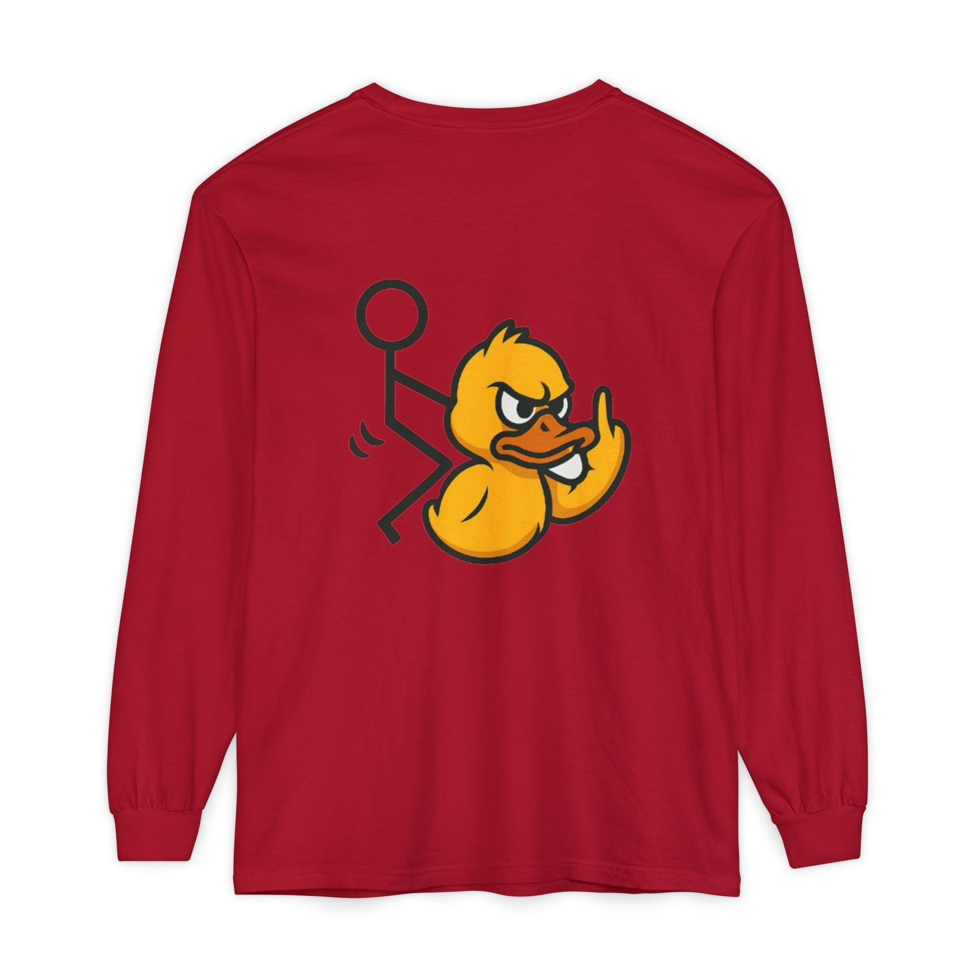 Unisex Garment-dyed Long Sleeve T-Shirt
