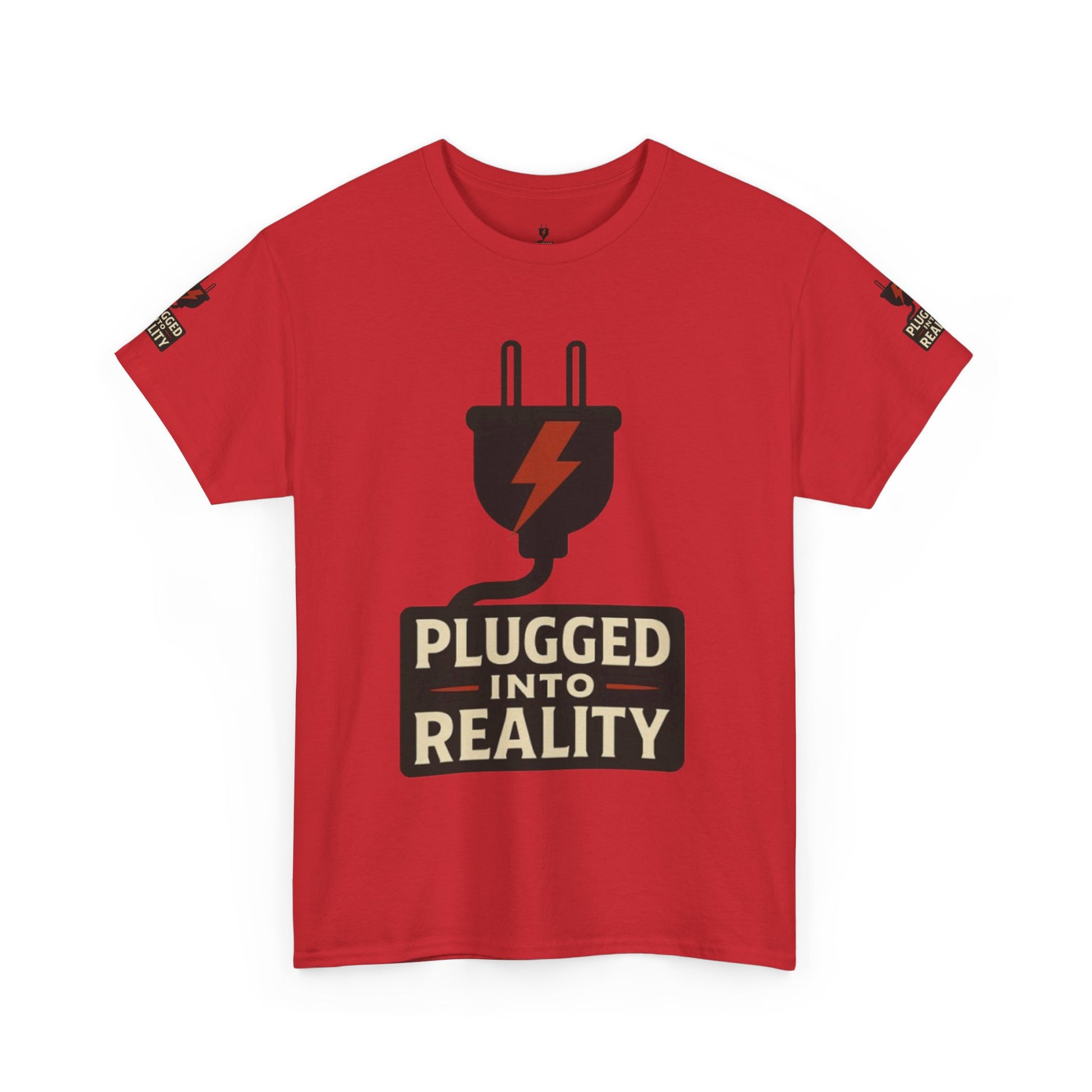 Unplugged Reality Tee - Fun Casual Shirt, Gift for Tech Enthusiasts, Graphic Tee for Friends, Quirky Everyday Wear, Recharge Your Vibe!