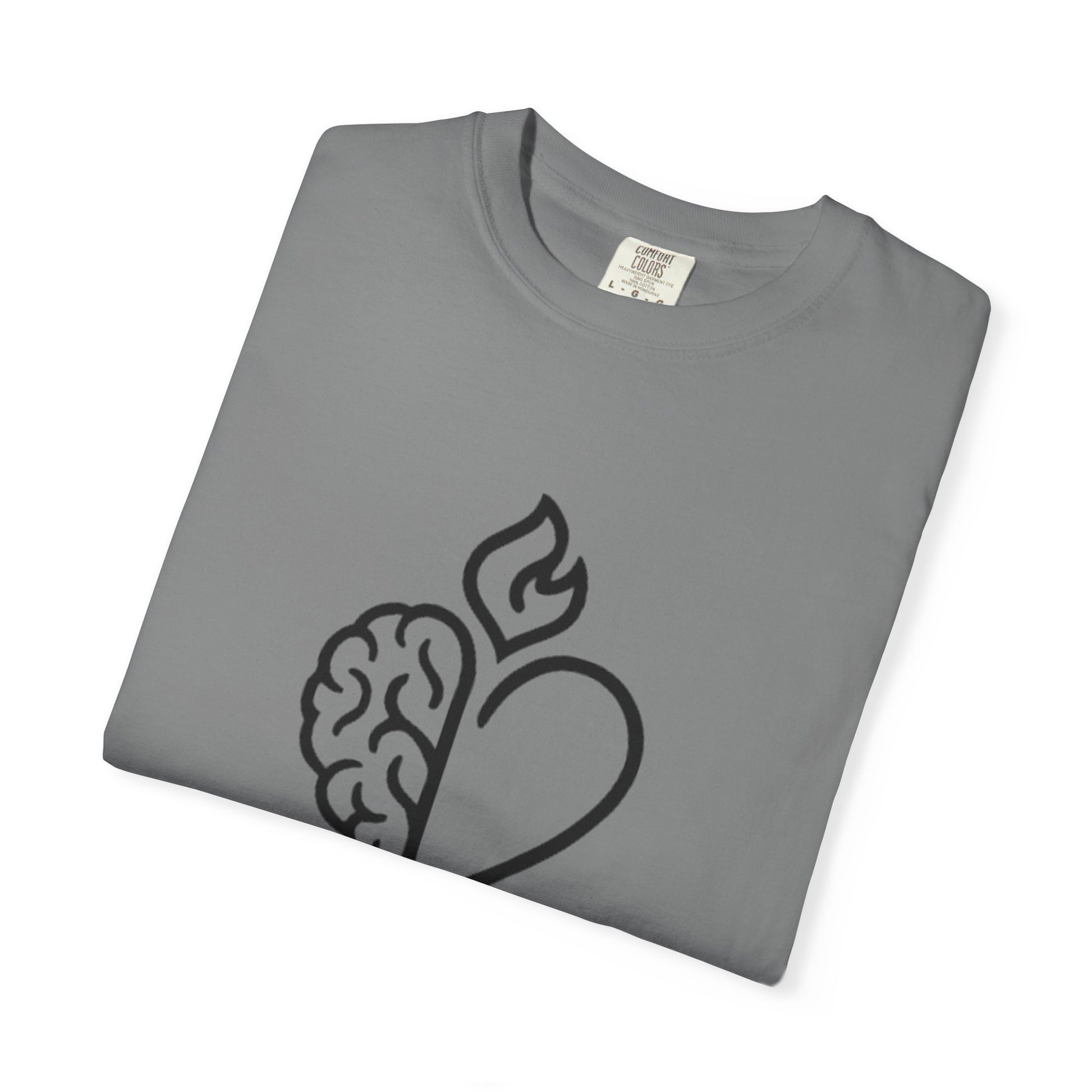 T-Shirt adapt fast, stay human Unisex Garment-Dyed