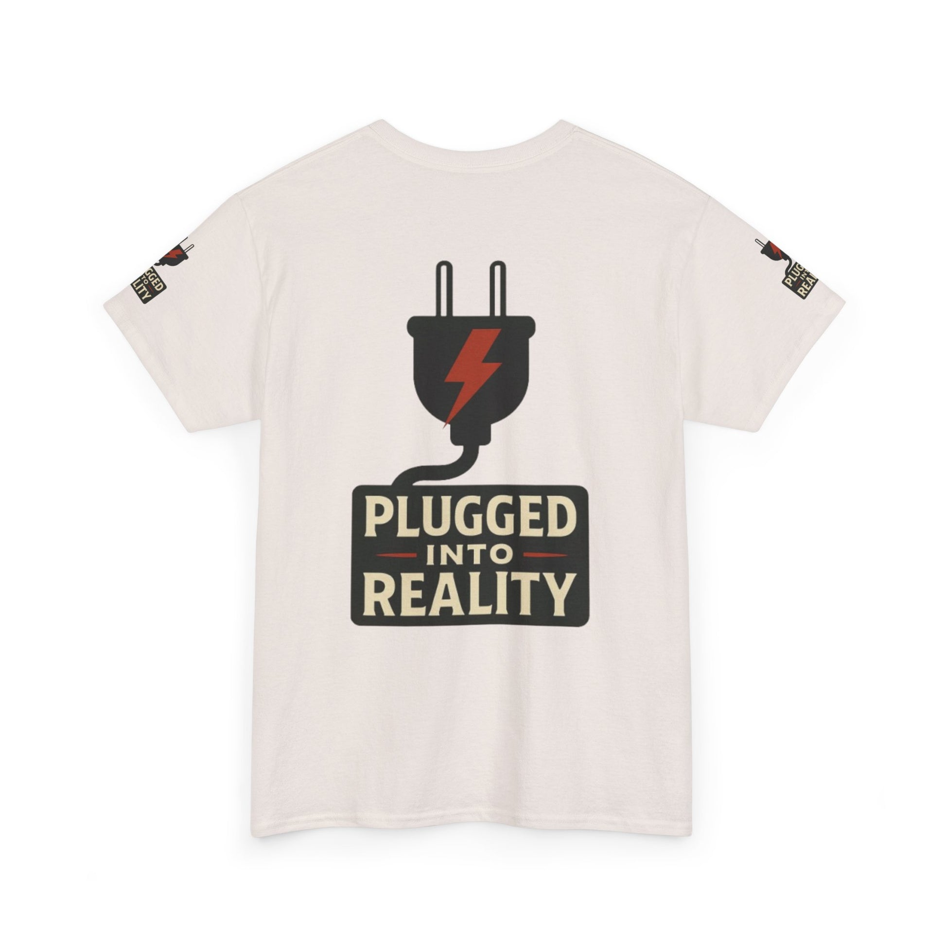 Unplugged Reality Tee - Fun Casual Shirt, Gift for Tech Enthusiasts, Graphic Tee for Friends, Quirky Everyday Wear, Recharge Your Vibe!