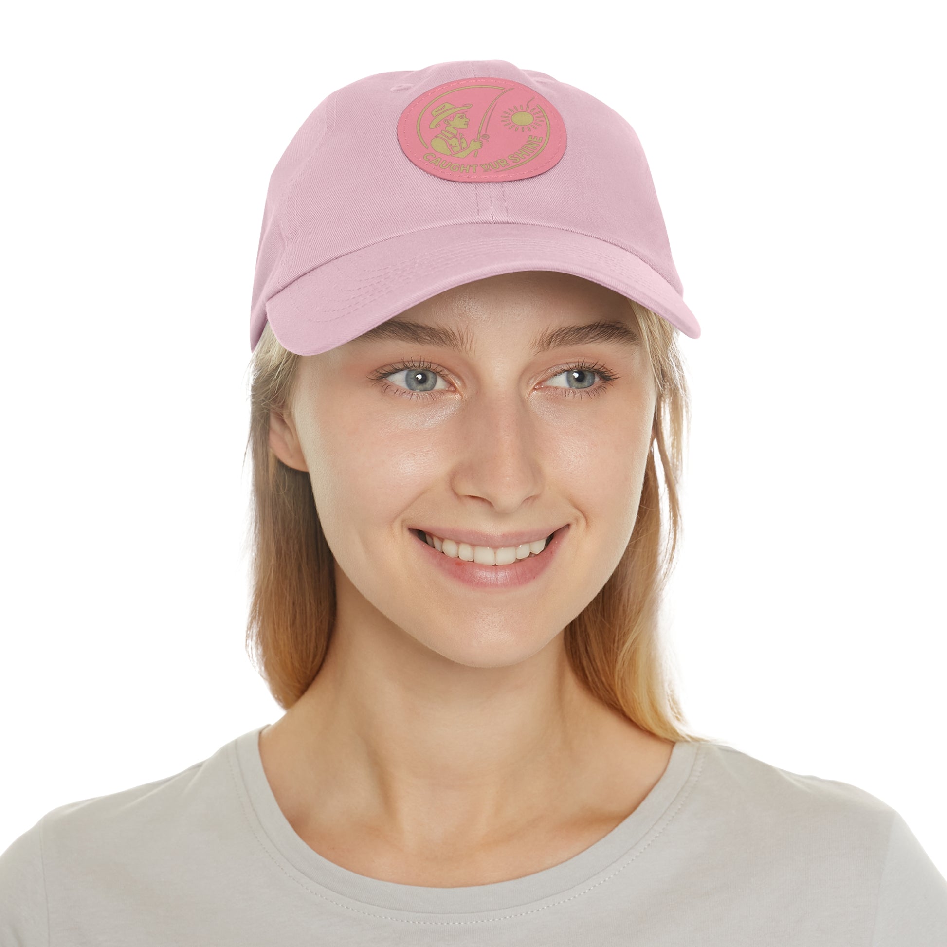 Stylish Dad Hat with Leather Patch | Perfect for Outdoors, Gift for Dads, Casual Wear, Summer Adventures, Trendy Accessories