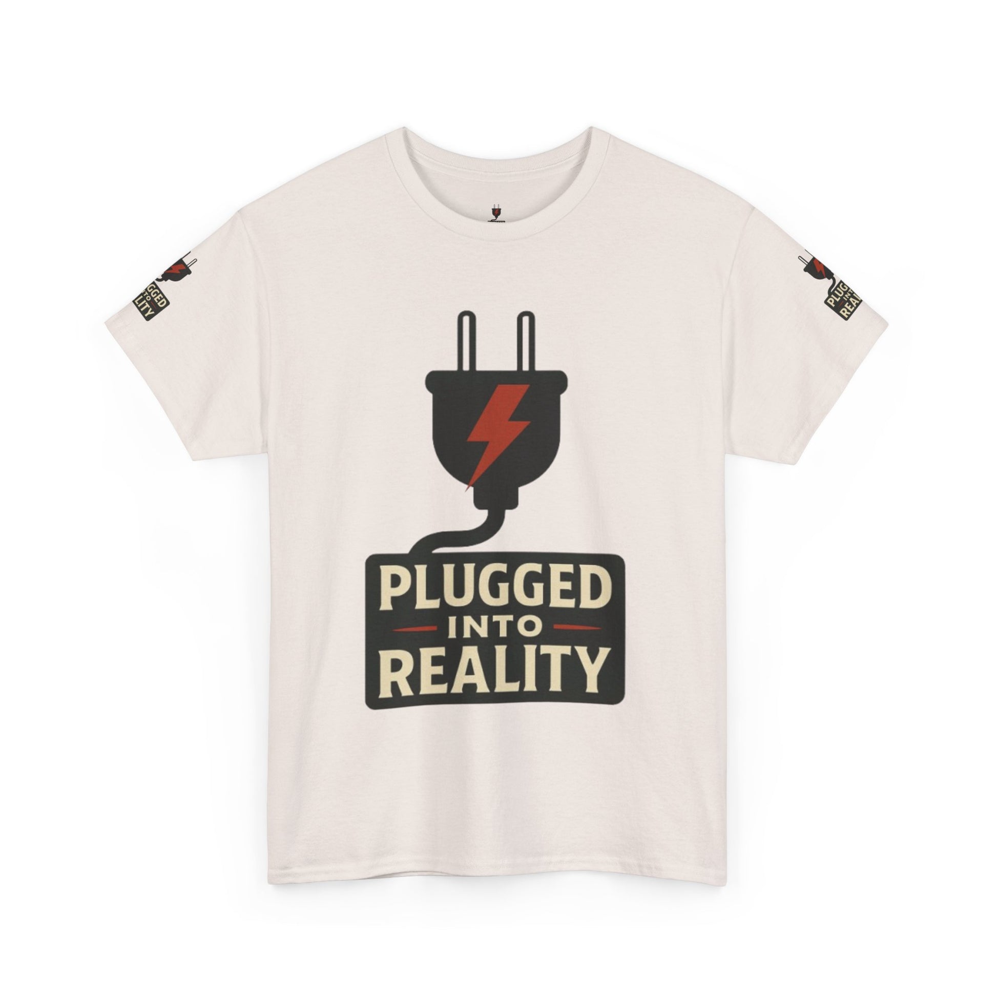 Unplugged Reality Tee - Fun Casual Shirt, Gift for Tech Enthusiasts, Graphic Tee for Friends, Quirky Everyday Wear, Recharge Your Vibe!
