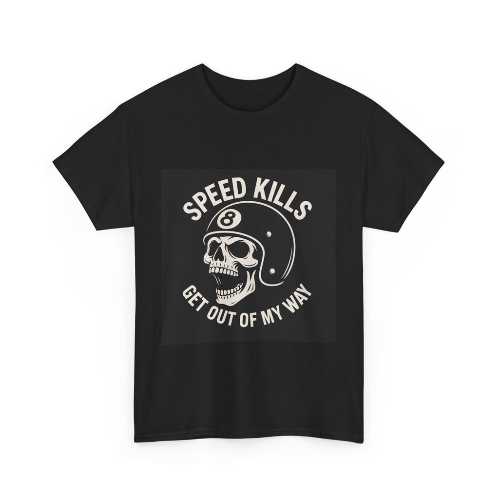 Skull Graphic Tee, Unisex Heavy Cotton Tee, Motorcycle Apparel, Edgy Clothing, Gift for Bikers, Statement T-Shirt