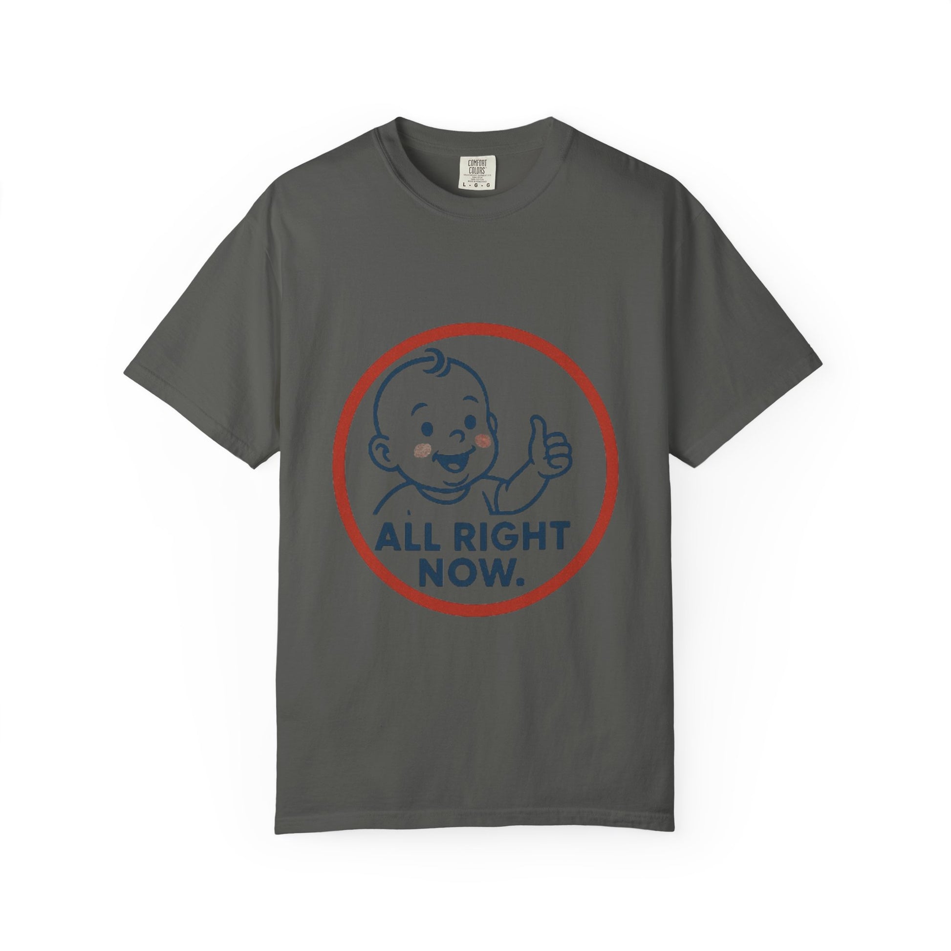 Cheerful Baby Graphic T-Shirt, Funny Quote Tee, Casual Wear, Gift for New Parents, Baby Shower Present, Everyday Comfort