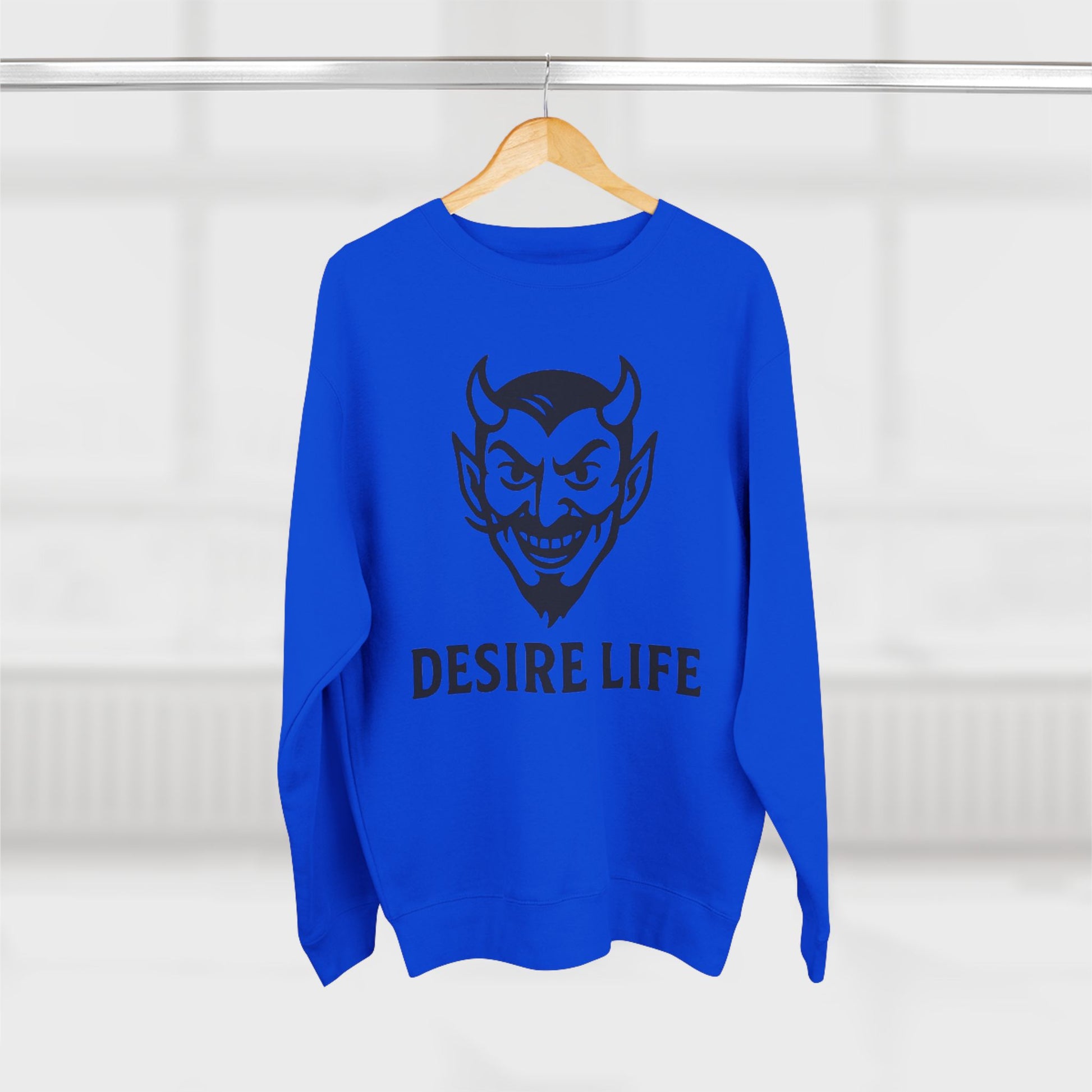 Unisex Crewneck Sweatshirt with 'Desire Life' Design | Casual Streetwear, Graphic Sweatshirt, Gift for Him/Her, Trendy Fashion, [...]