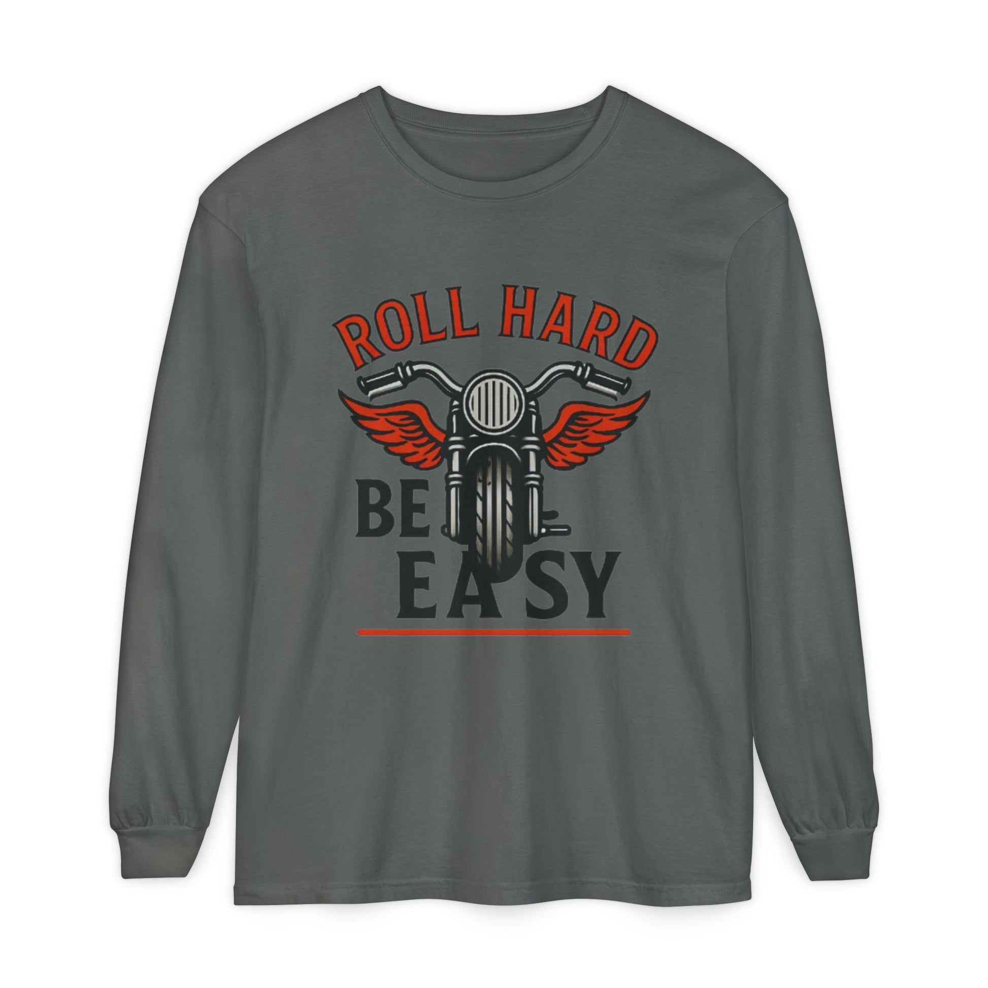Unisex Garment-dyed Long Sleeve T-Shirt