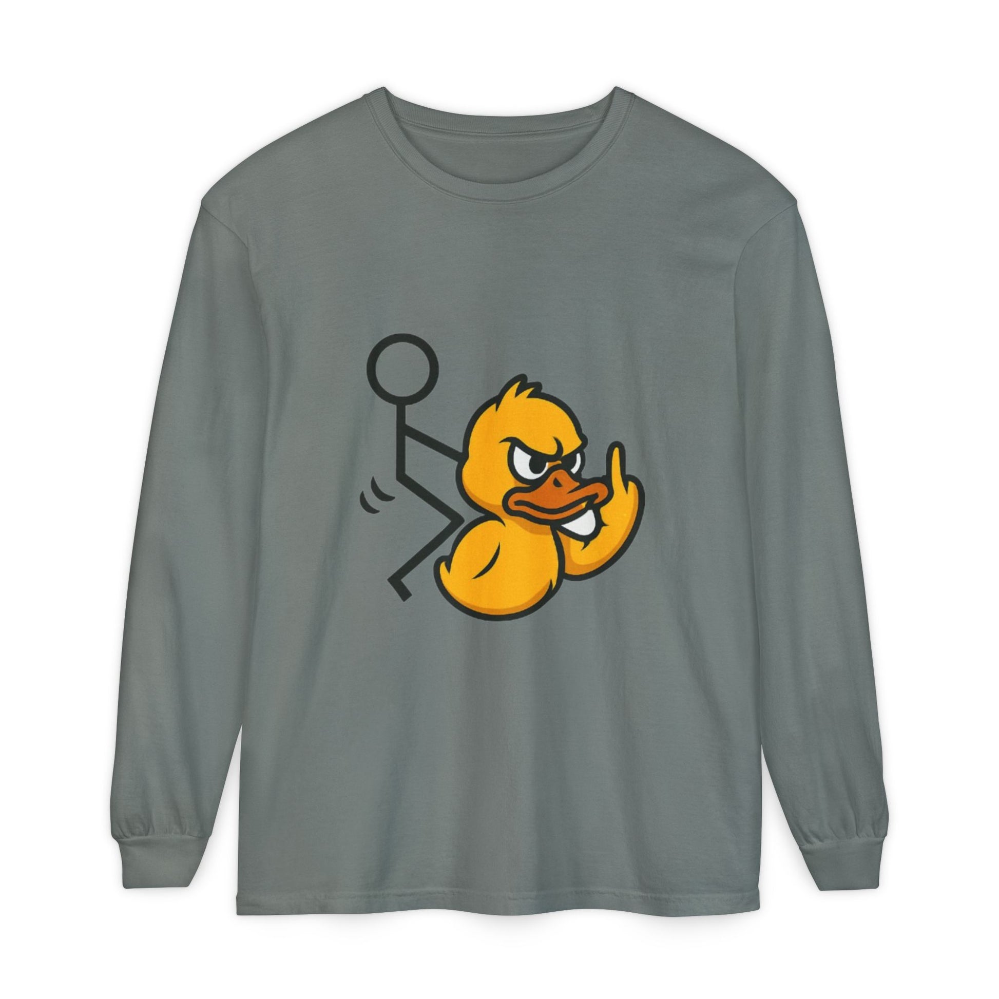 Unisex Garment-dyed Long Sleeve T-Shirt