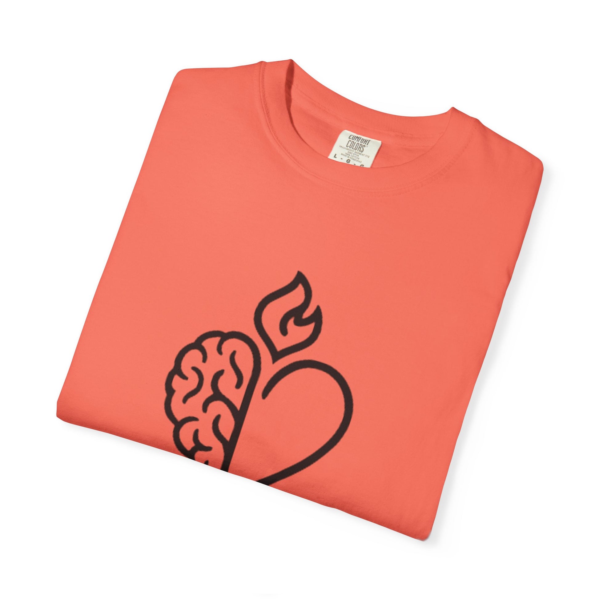 T-Shirt adapt fast, stay human Unisex Garment-Dyed