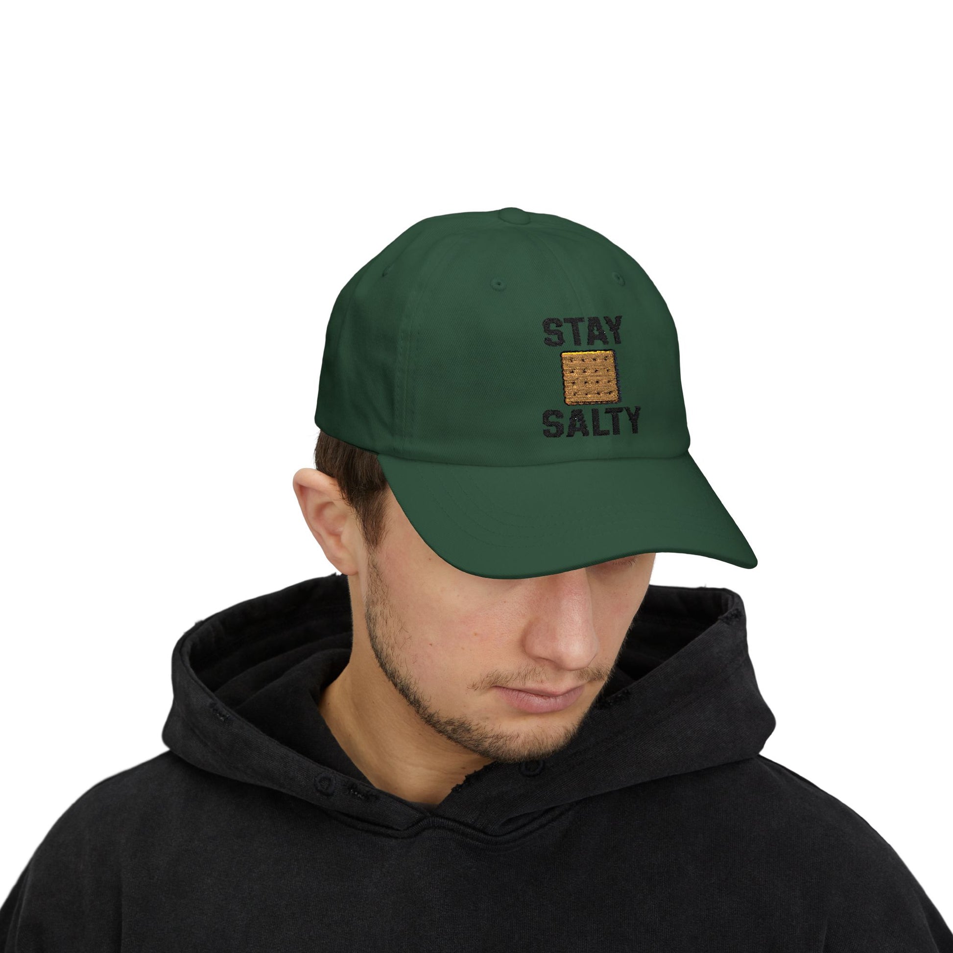 Stylish Dad Cap - Stay Salty Hat for Casual Outings, Beach Days, Father's Day Gift, Summer Accessory, Everyday Wear