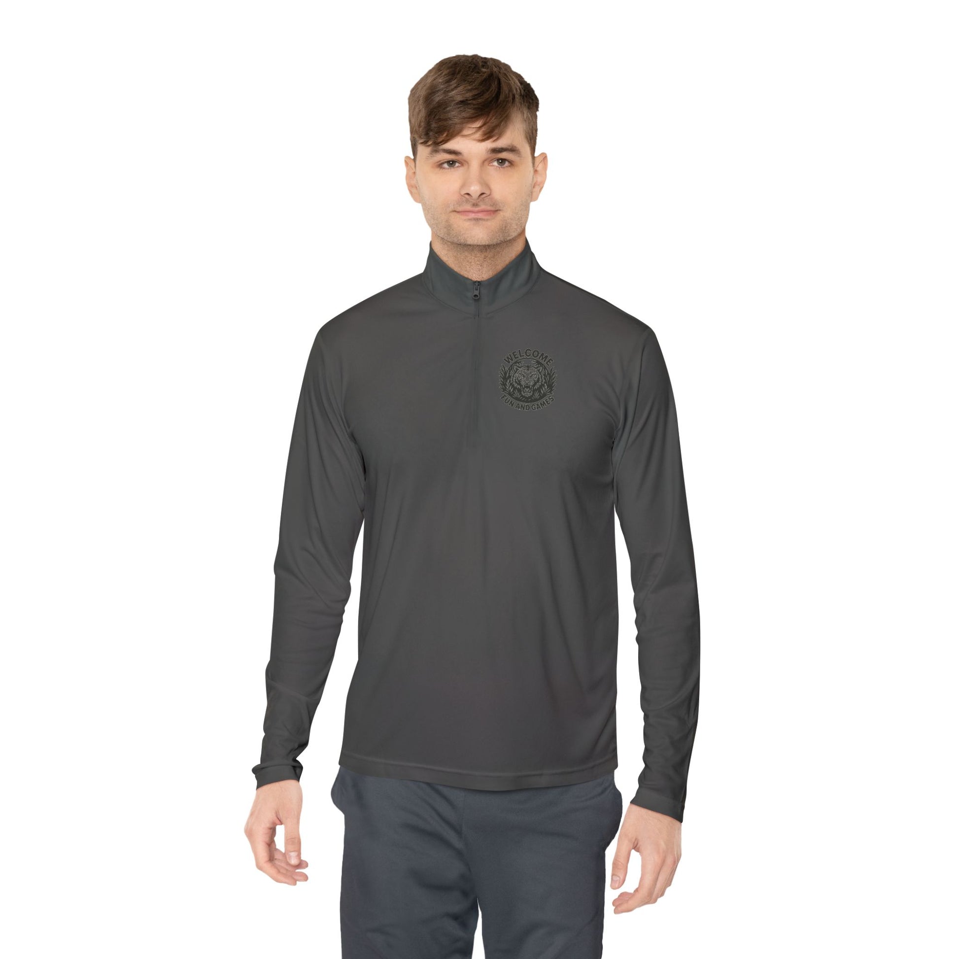 Unisex Quarter-Zip Pullover, Cozy Layer for Every Occasion, Perfect for Game Nights or Casual Outings, Gifts for Him/Her, Stylish & [...]