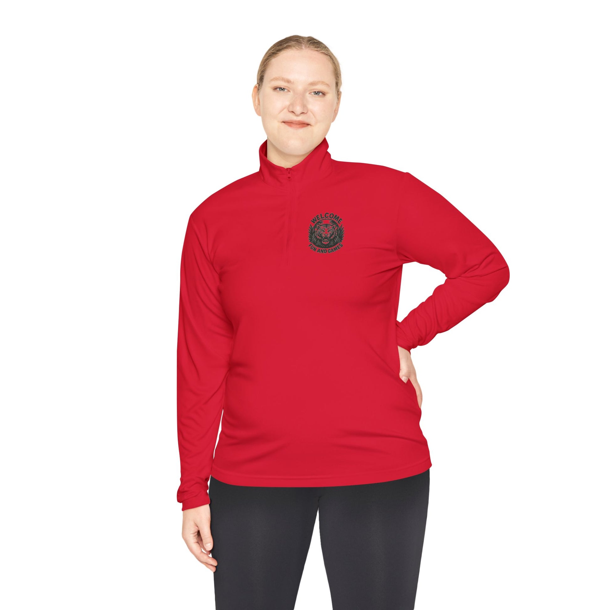 Unisex Quarter-Zip Pullover, Cozy Layer for Every Occasion, Perfect for Game Nights or Casual Outings, Gifts for Him/Her, Stylish & [...]