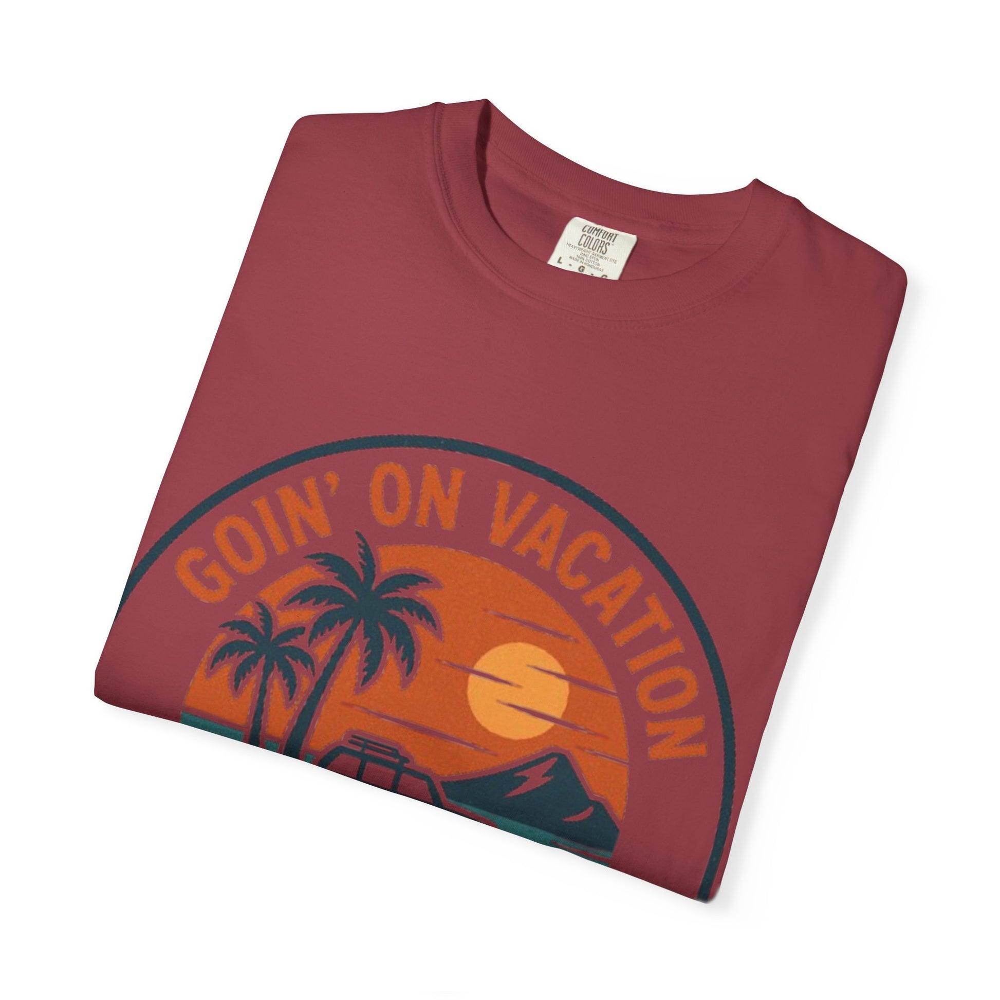 Vacation Vibes Graphic Tee - Goin' on Vacation, Leavin' on Probation, Gift for Travelers, Summer T-Shirt, Fun Casual Wear, Unisex Apparel