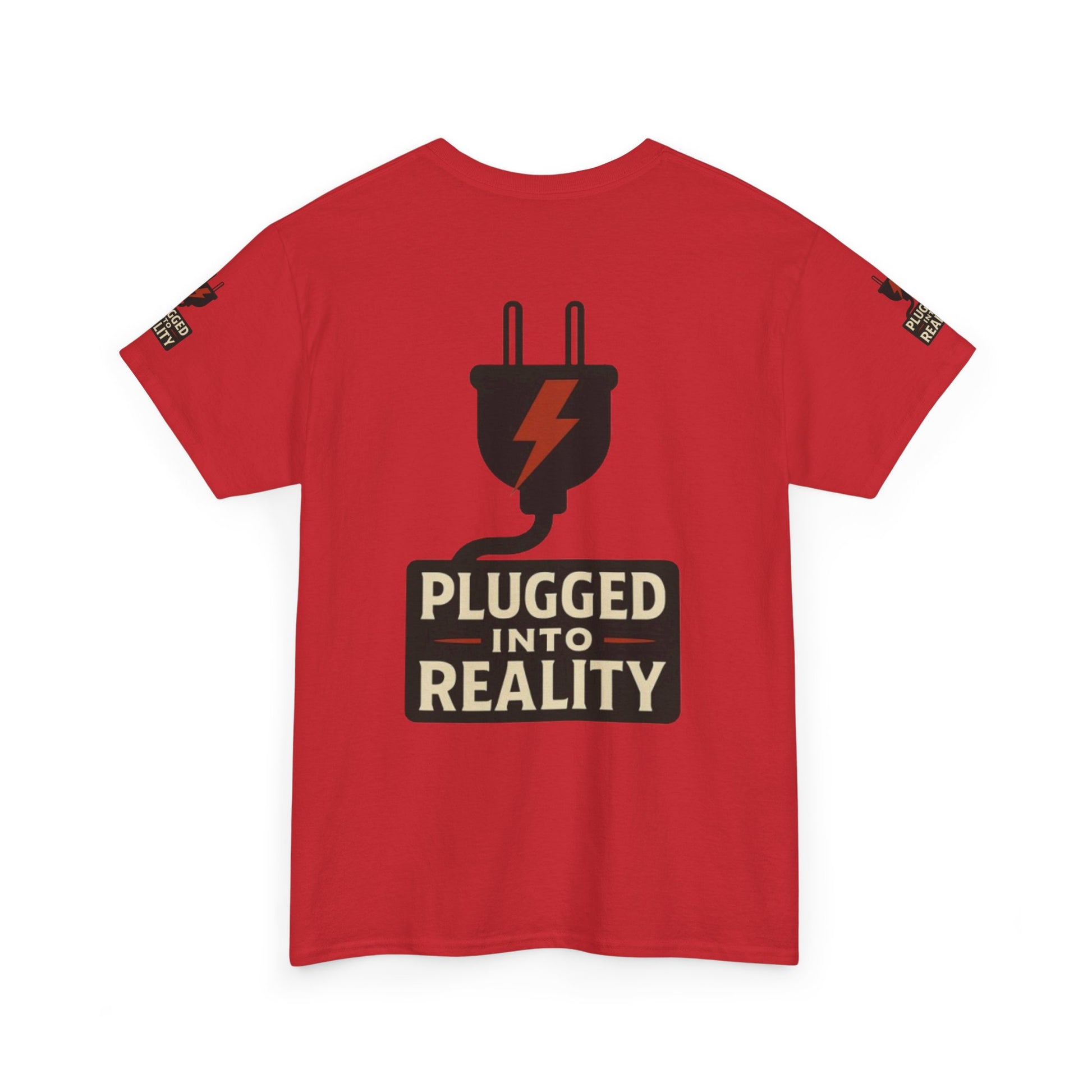 Unplugged Reality Tee - Fun Casual Shirt, Gift for Tech Enthusiasts, Graphic Tee for Friends, Quirky Everyday Wear, Recharge Your Vibe!